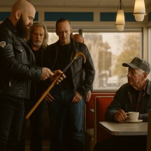 Five Tough Bikers Mocked a 90-Year-Old Veteran