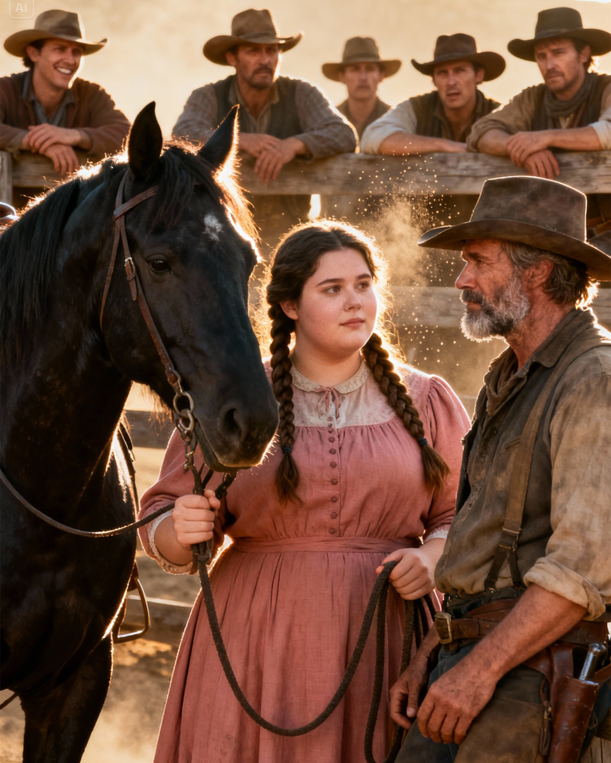 The Christmas Train Left The Obese Woman at The Wrong Station—But One Rancher Didn’t Turn Away