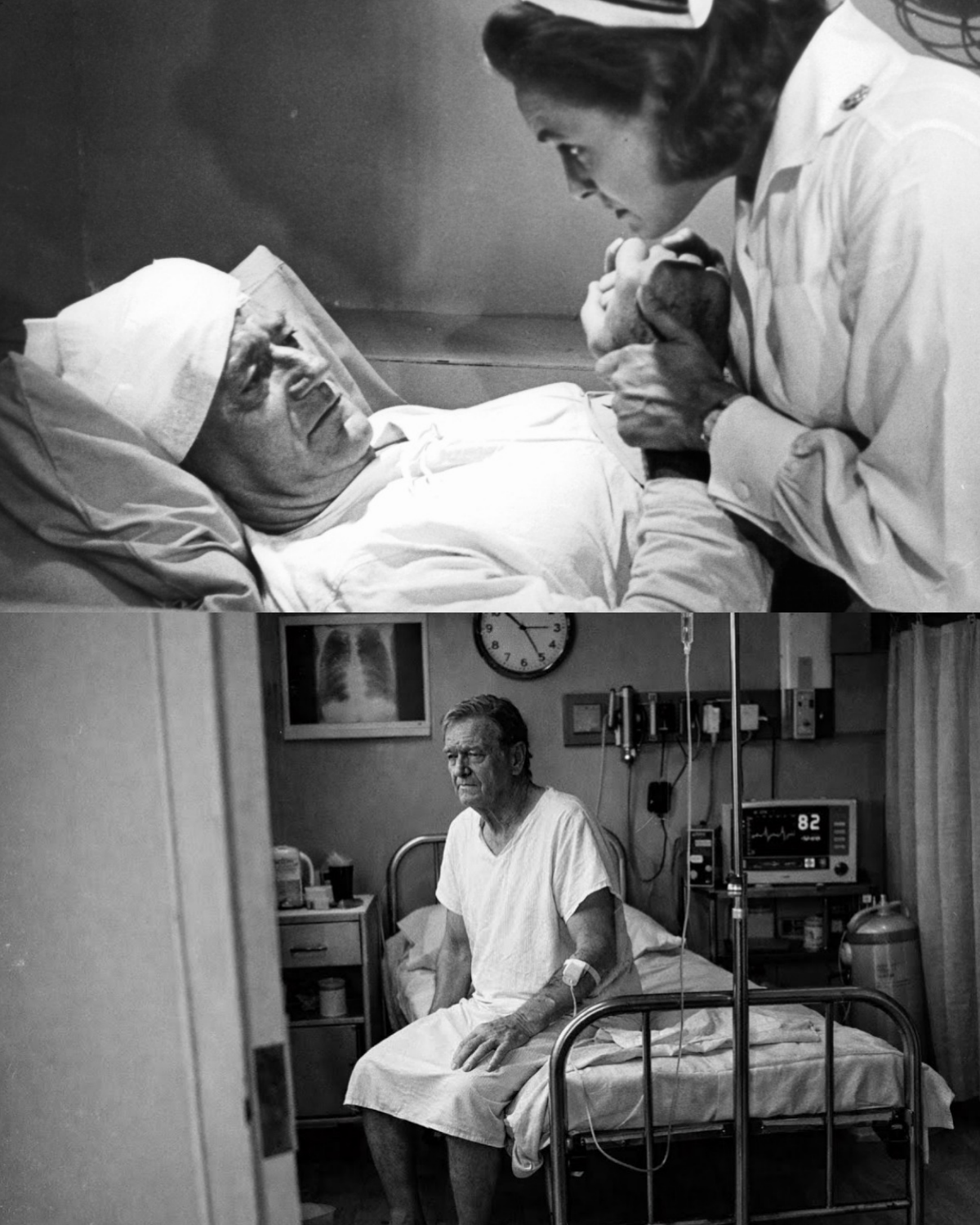 John Wayne’s Nurse Took This Photo at 2 AM-She Kept The Story for 25 Years.