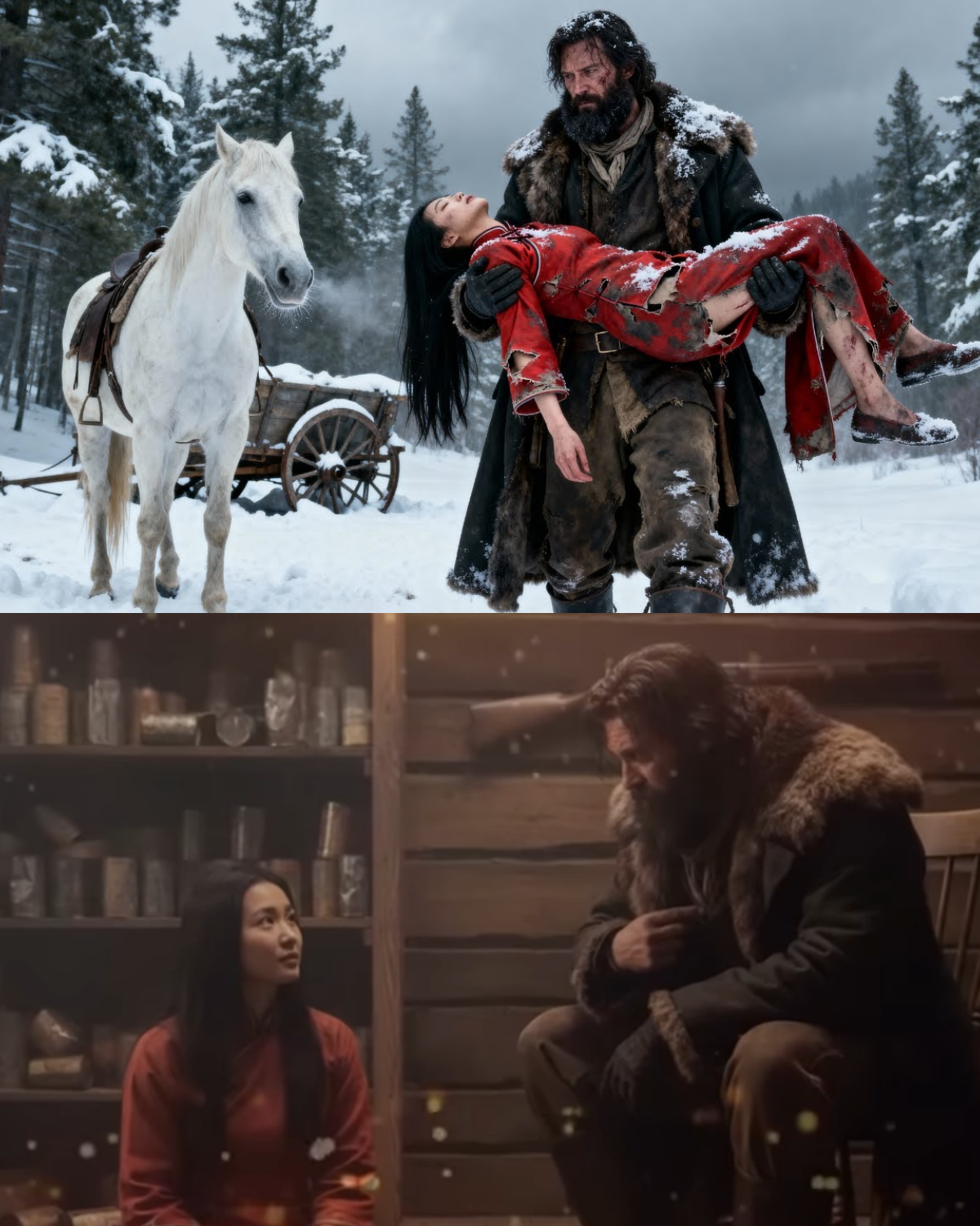 Lonely Rancher Rescues Wagon Massacre Survivor, Not Knowing She’s A Hidden Chinese Princess