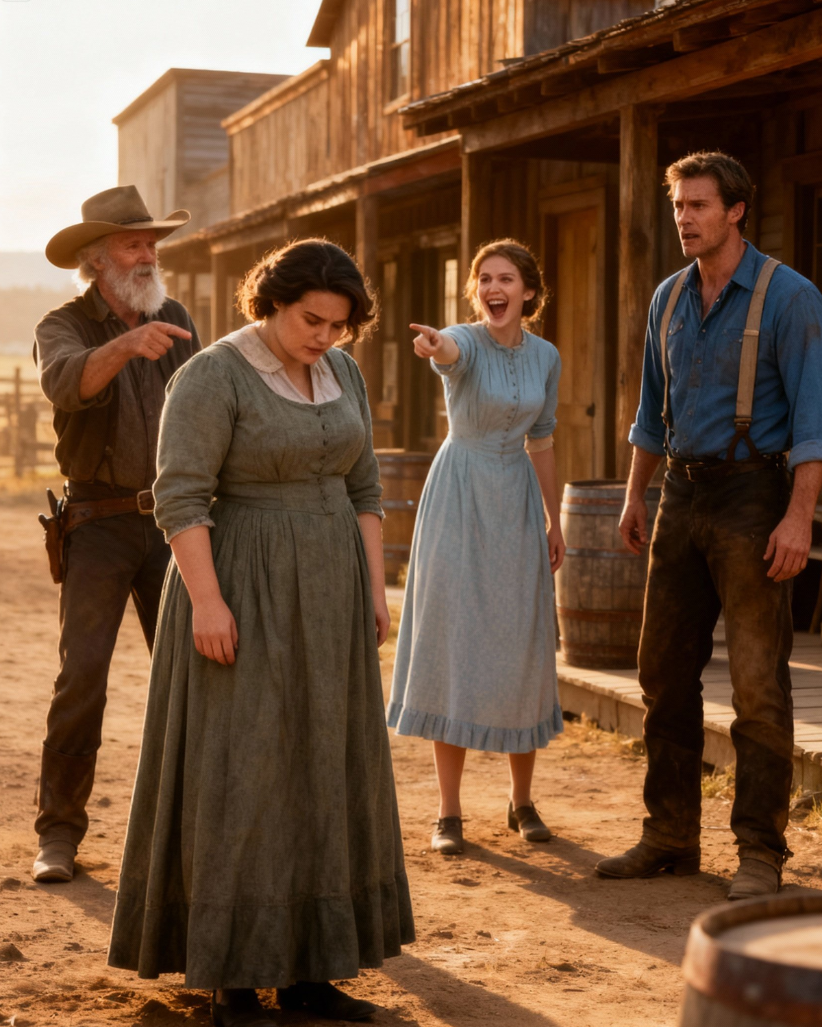 The Obese Daughter Sent as a Joke — But the Rancher Chose Her Forever