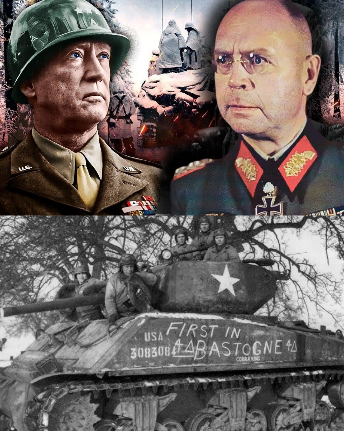 The Germans mocked the Americans trapped in Bastogne, then General Patton said, Play the Ball