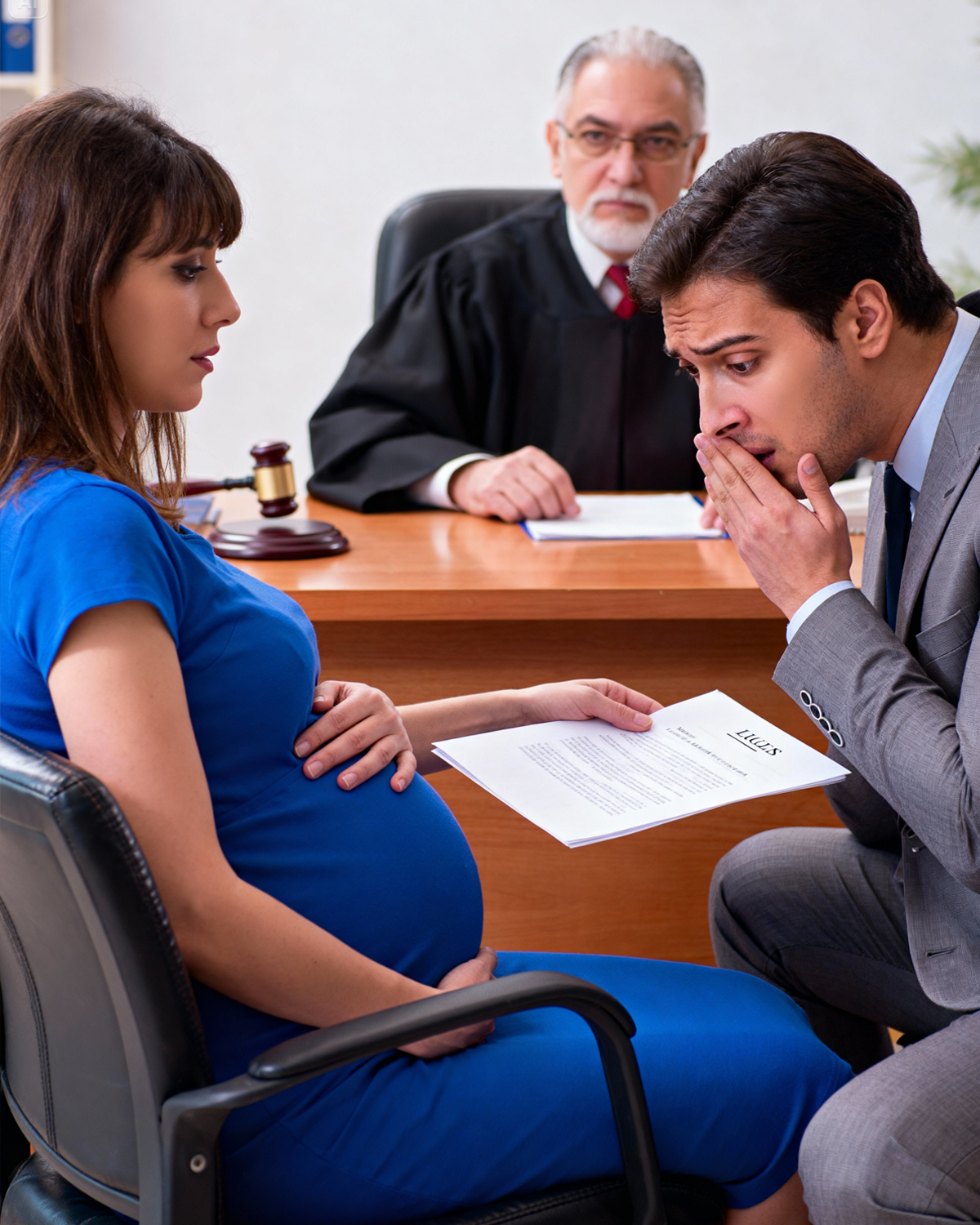 She Came to Finalize the Divorce — He Froze When He Realized She Was 7 Months Pregnant