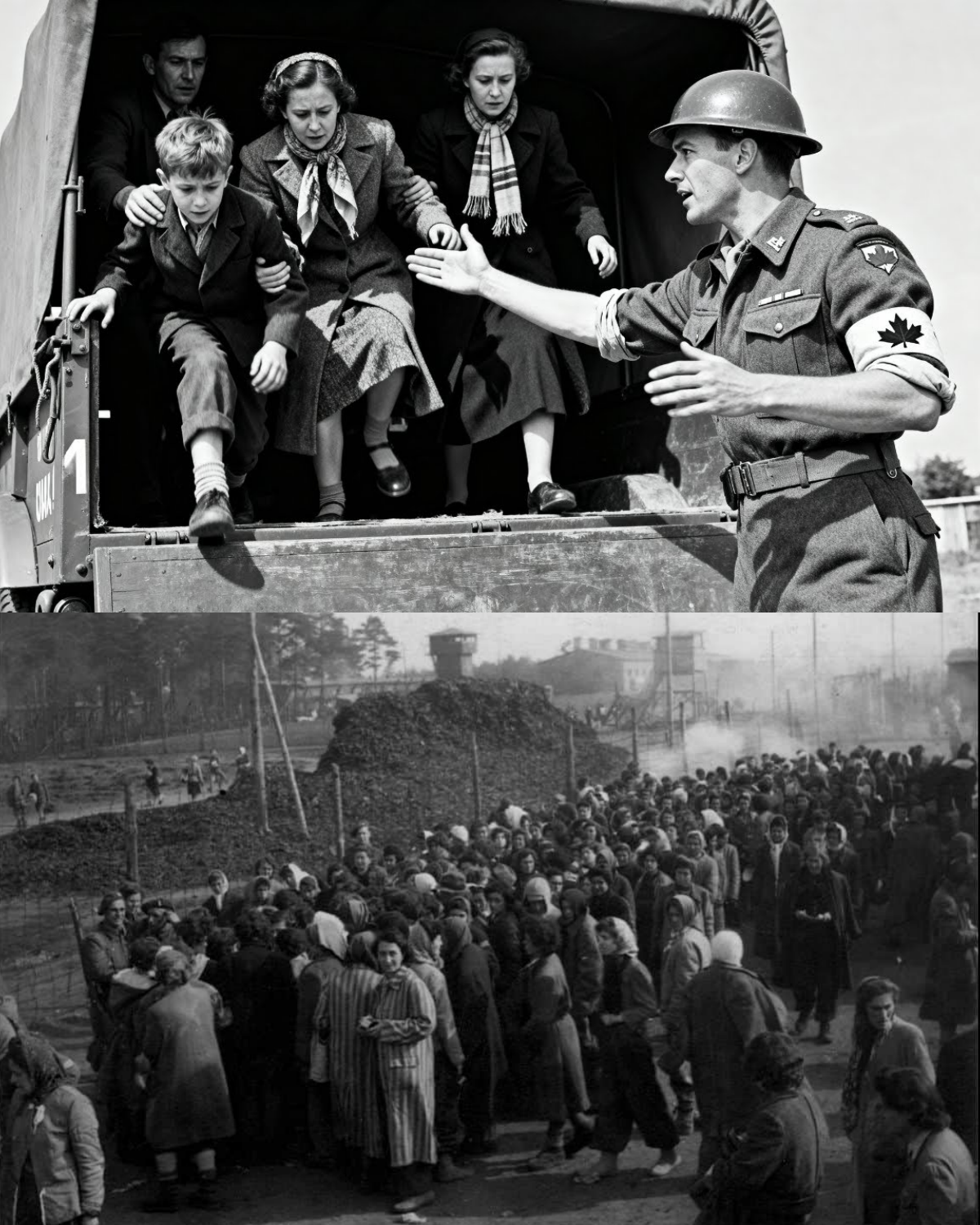 “They Said the Survivors Would Die Anyway—Then a ‘Crazy’ Canadian Officer Moved an Entire Camp and Shattered Medical Orthodoxy, Turning Certain Death Into 34,000 Lives Saved”