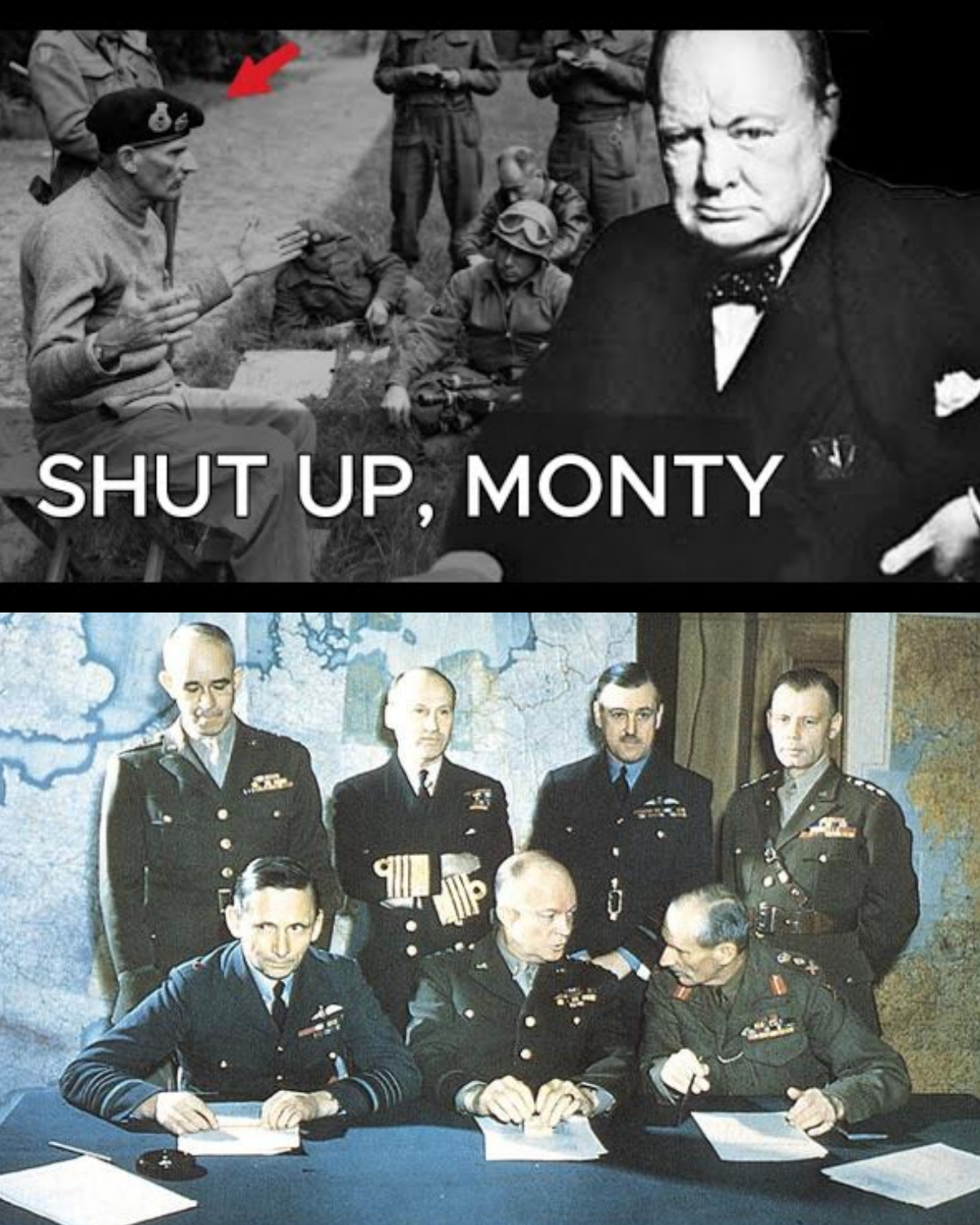 What Churchill Said When Montgomery Called American Soldiers “Useless” — The Telegrams That Nearly Split the Allied War Effort