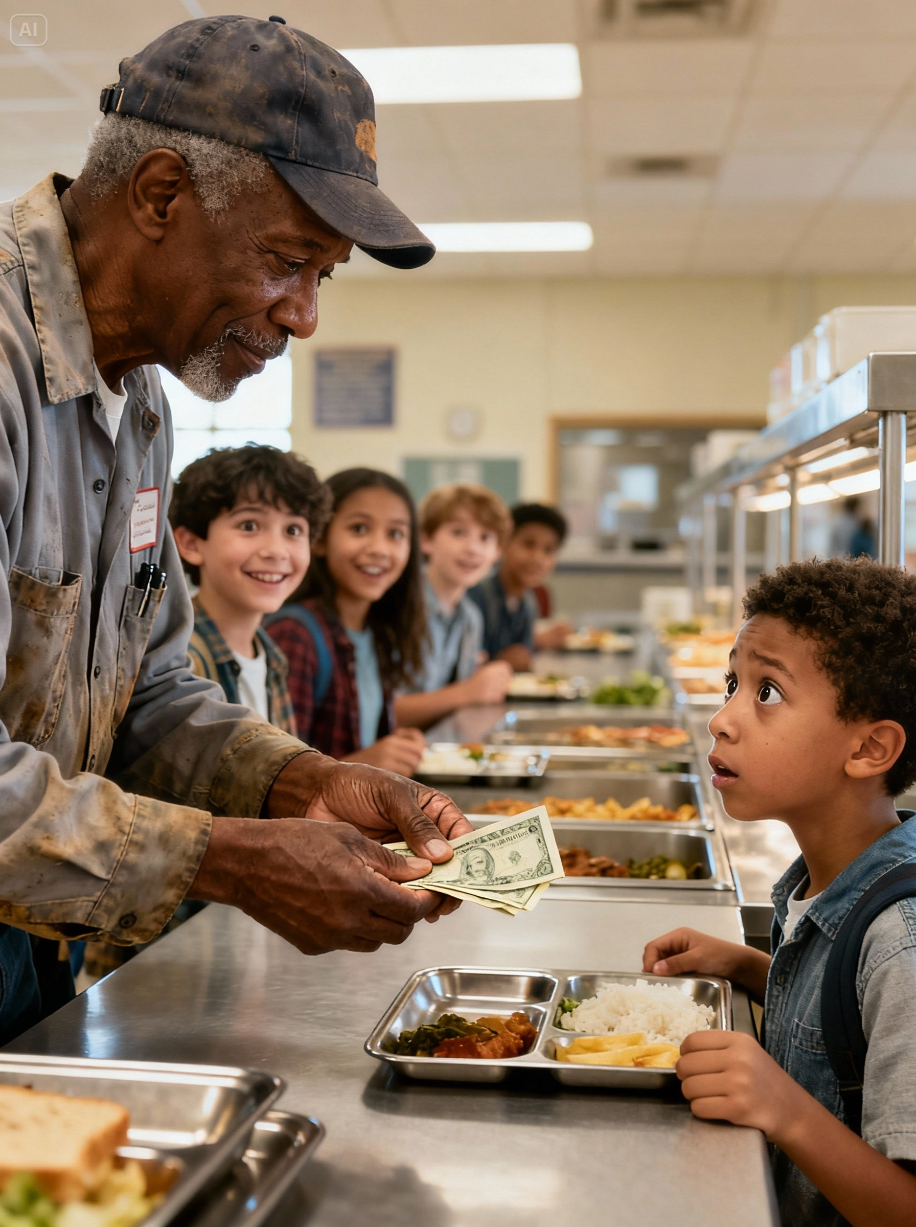 Janitor Paid for a Poor Boy’s Lunch Daily—Decades Later, the Boy Changed His Life Forever