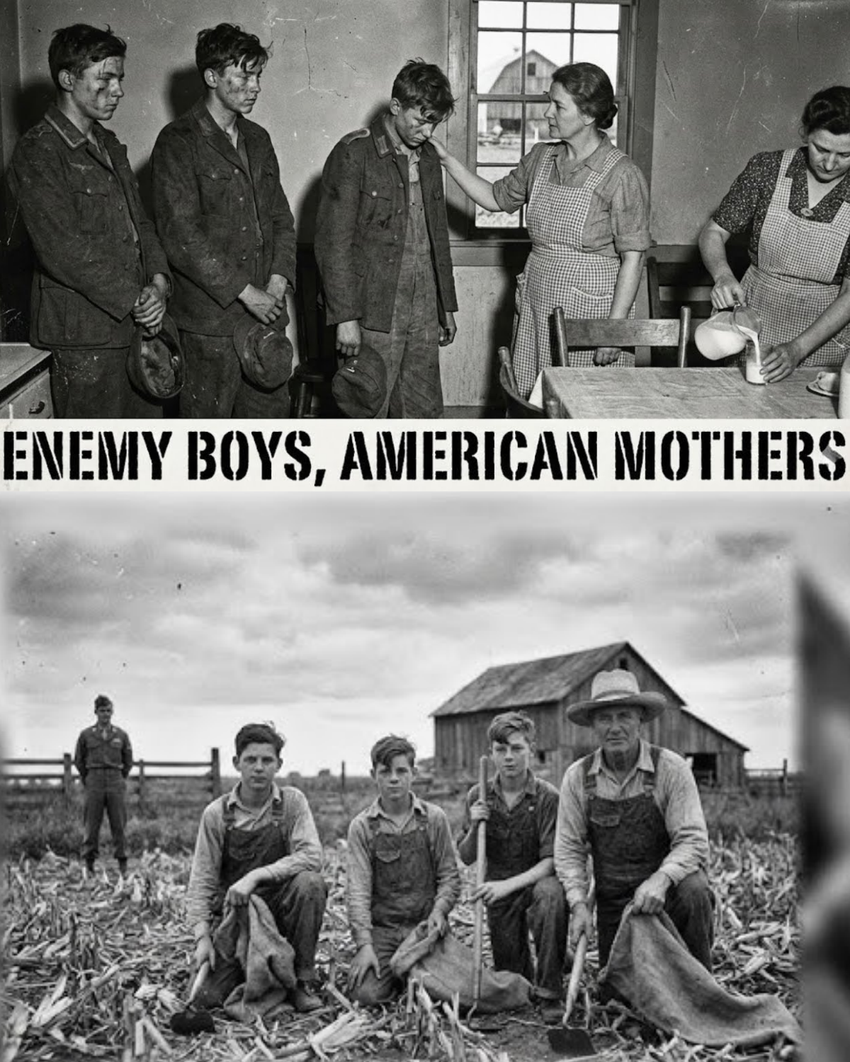 German Child Soldiers Cried for Their Mothers — So American Farm Wives “Adopted” Them