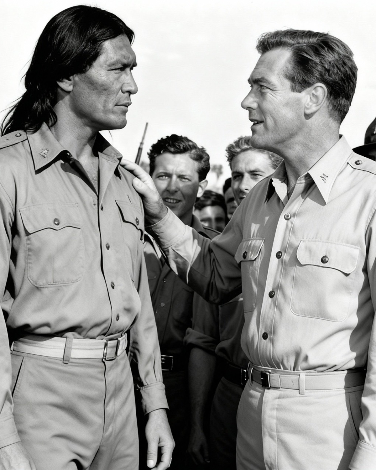 The G.I.s Laughed at the “Apache Tracker” — Until Audie Murphy Told Them to Lower Their Rifles…