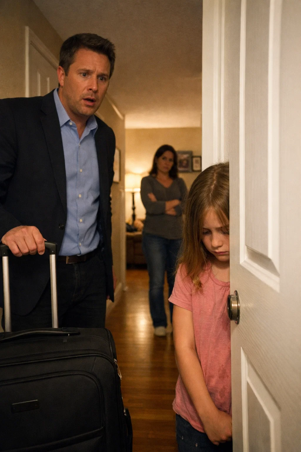 โPapaโฆ my back hurts so much I canโt sleep. Mommy said Iโm not allowed to tell you.โ โ I Had Just Come Home From a Business Trip When My Daughterโs Whisper Exposed the Secret Her Mother Tried to Hide