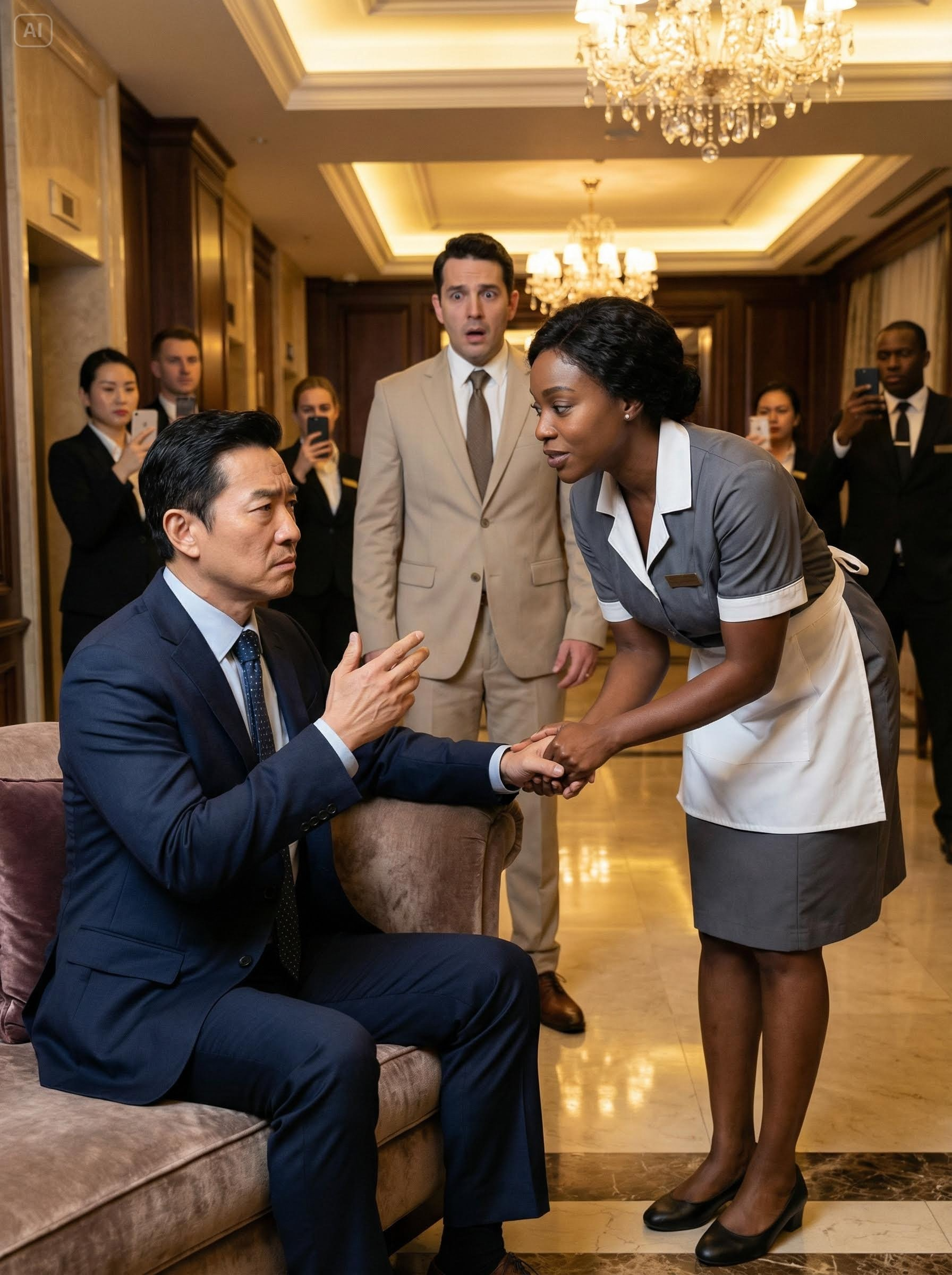 Manager Panicked Over the Millionaire’s Mandarin — Then the Black Maid Answered in Perfect Chinese