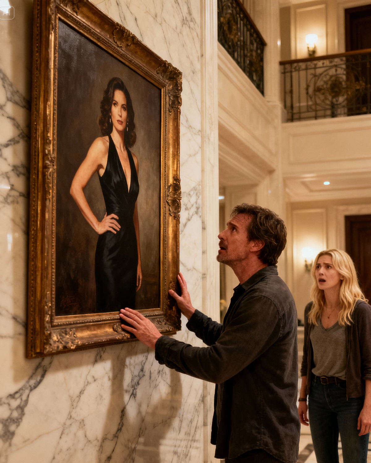 Poor Single Dad Asks Billionaire: “Why Is My Wife’s Photo In Your Mansion?” – Then The UNBELIEVABLE