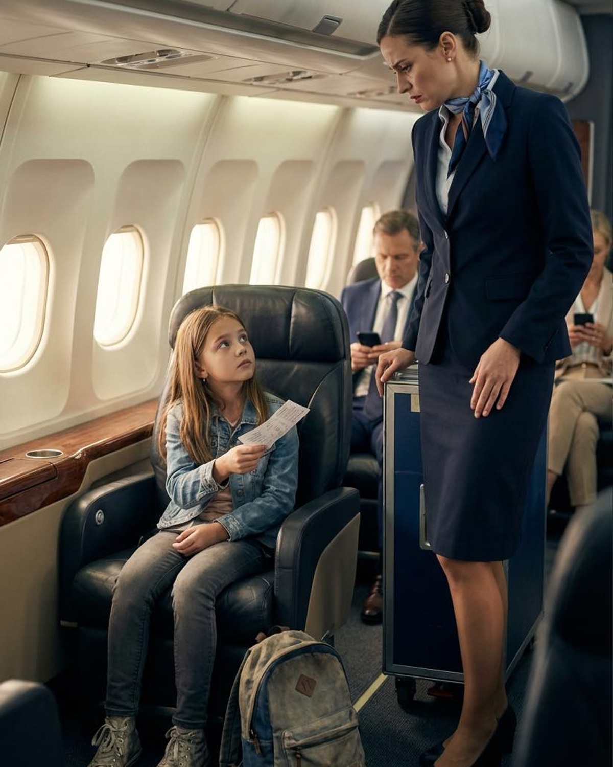 She Said the Meal Was “Not for Someone Like You” — What the Child Did Next Changed an Entire Airline Forever