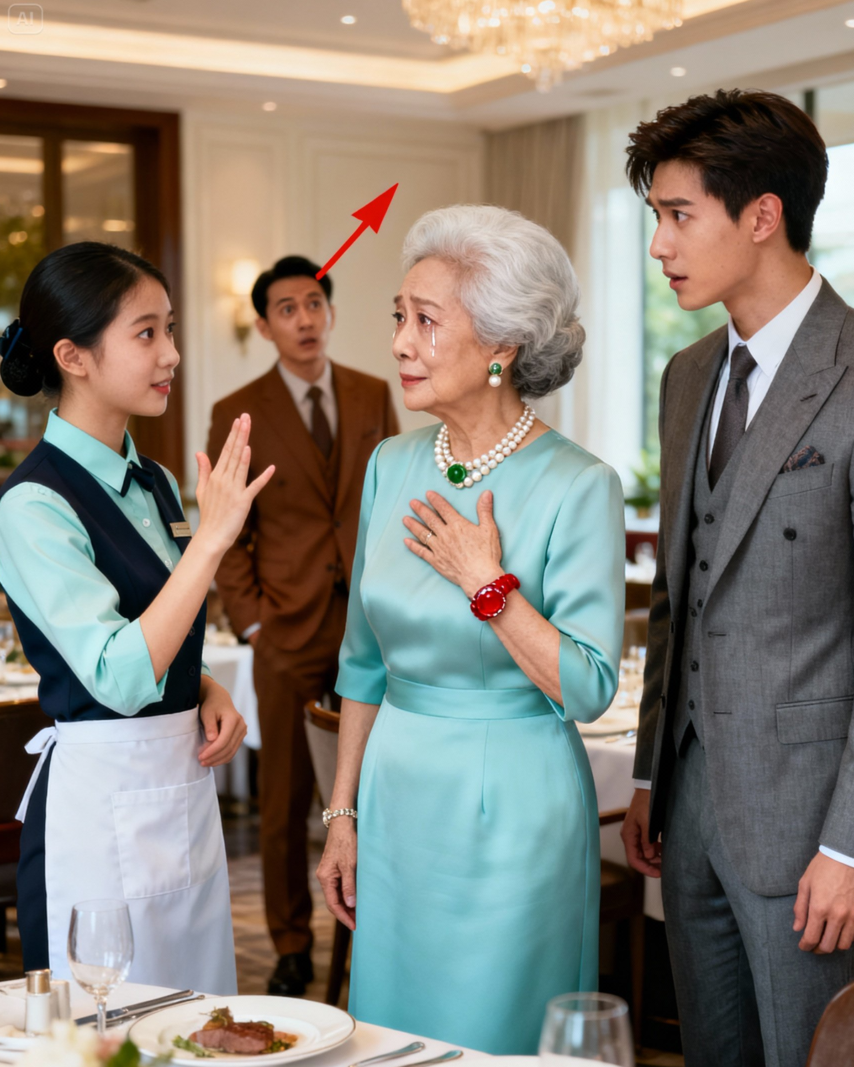 Shy Waitress Signed to the Billionaire’s Deaf Mother — His Reaction Left Everyone in Tears