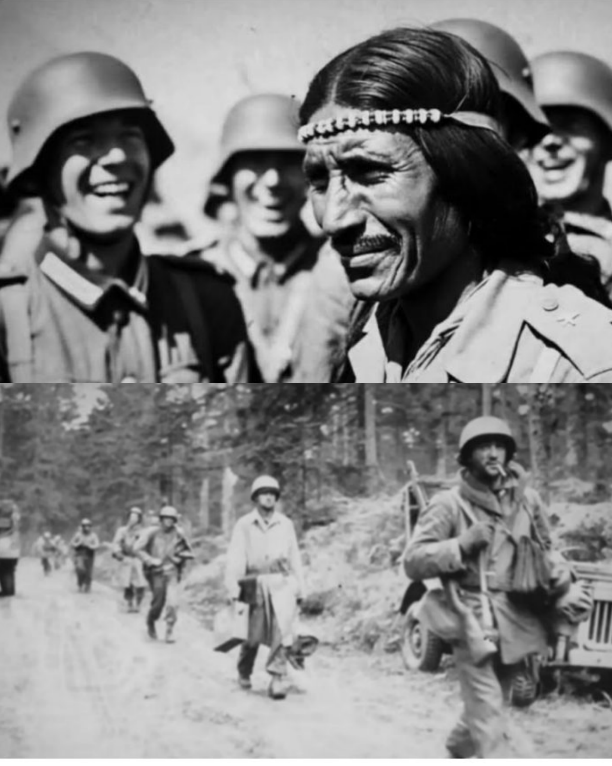 The Apache Scout Smiled When the Germans Laughed — By Dawn, Their Patrol Was Just a Ghost Story