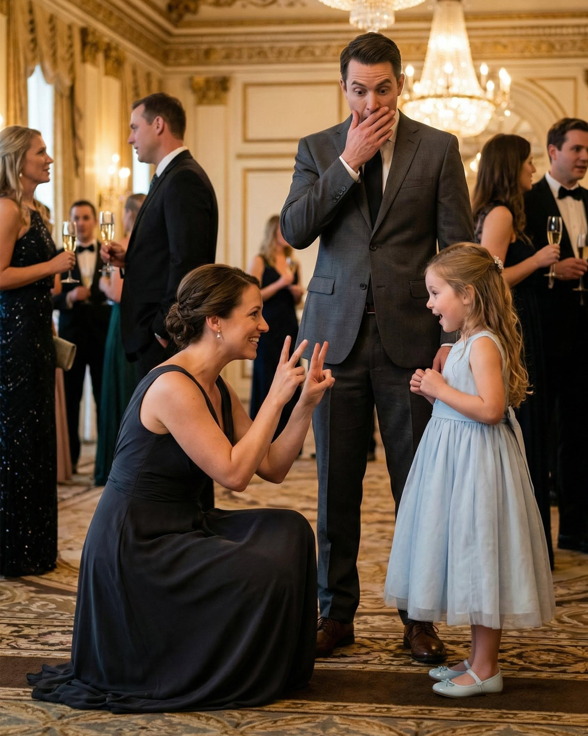 She Couldn’t Hear the Applause — Until Someone Finally Spoke Her Language