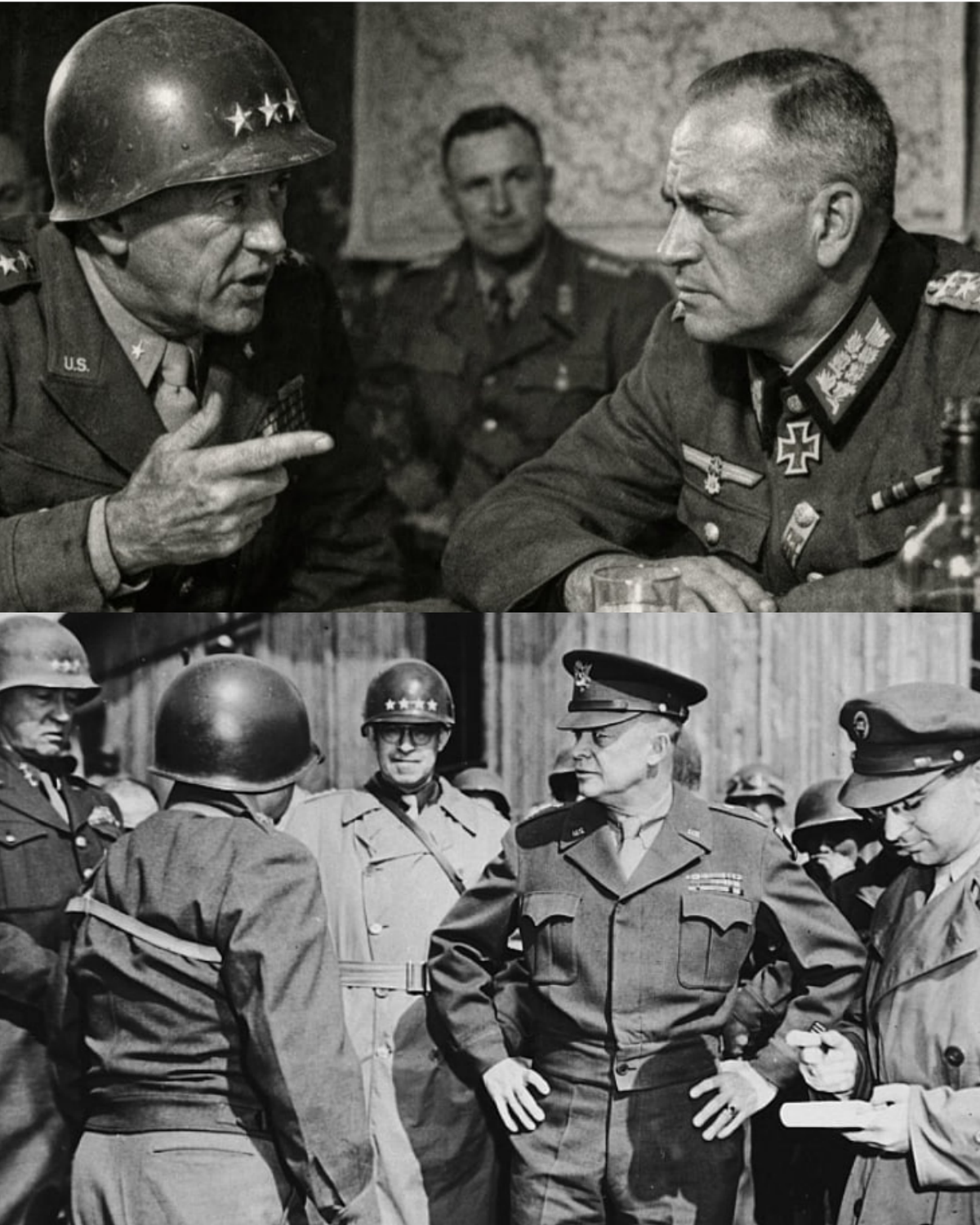 The Question Patton Asked a German General — And Why It Was Never Recorded…