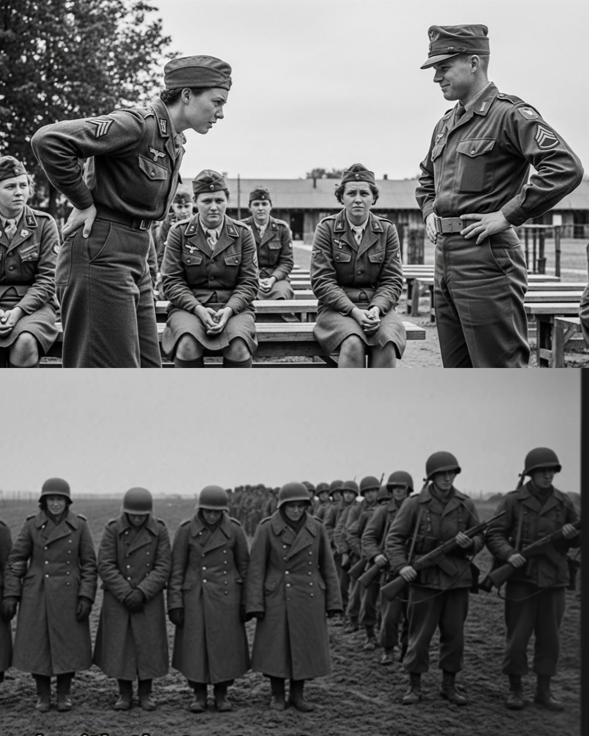 “SITTING DOWN HURTS!” German Female POWs Cried — And the Reason Had NOTHING to Do With What the Rumors Claimed