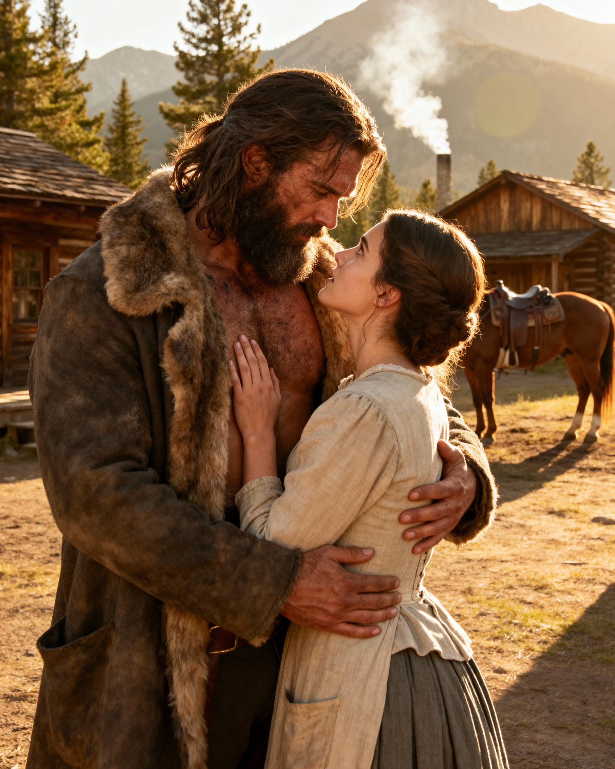 “I Haven’t Seen A Woman In 10 Years” — The Mountain Man Said, Then Kissed The Bride And Married Her