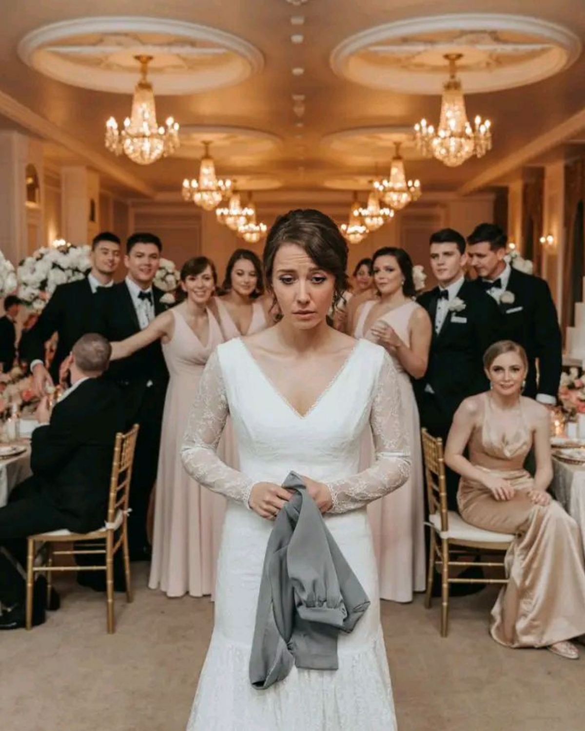 At my daughter’s wedding, her mother-in-law presented her with a gift box.