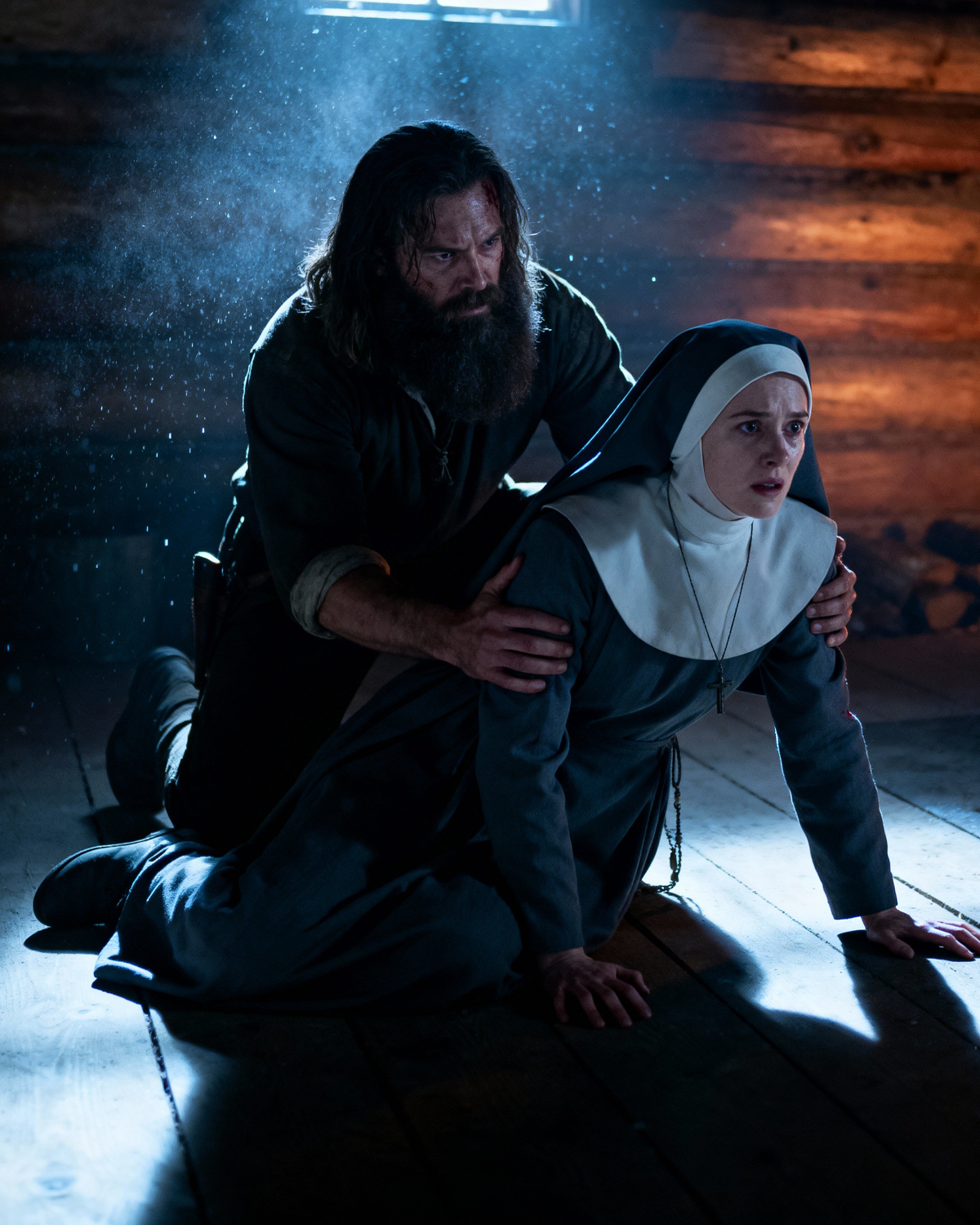 “Wait… You’re Putting That Inside Me?” The Nun Froze — But The Mountain Man Didn’t Stop.