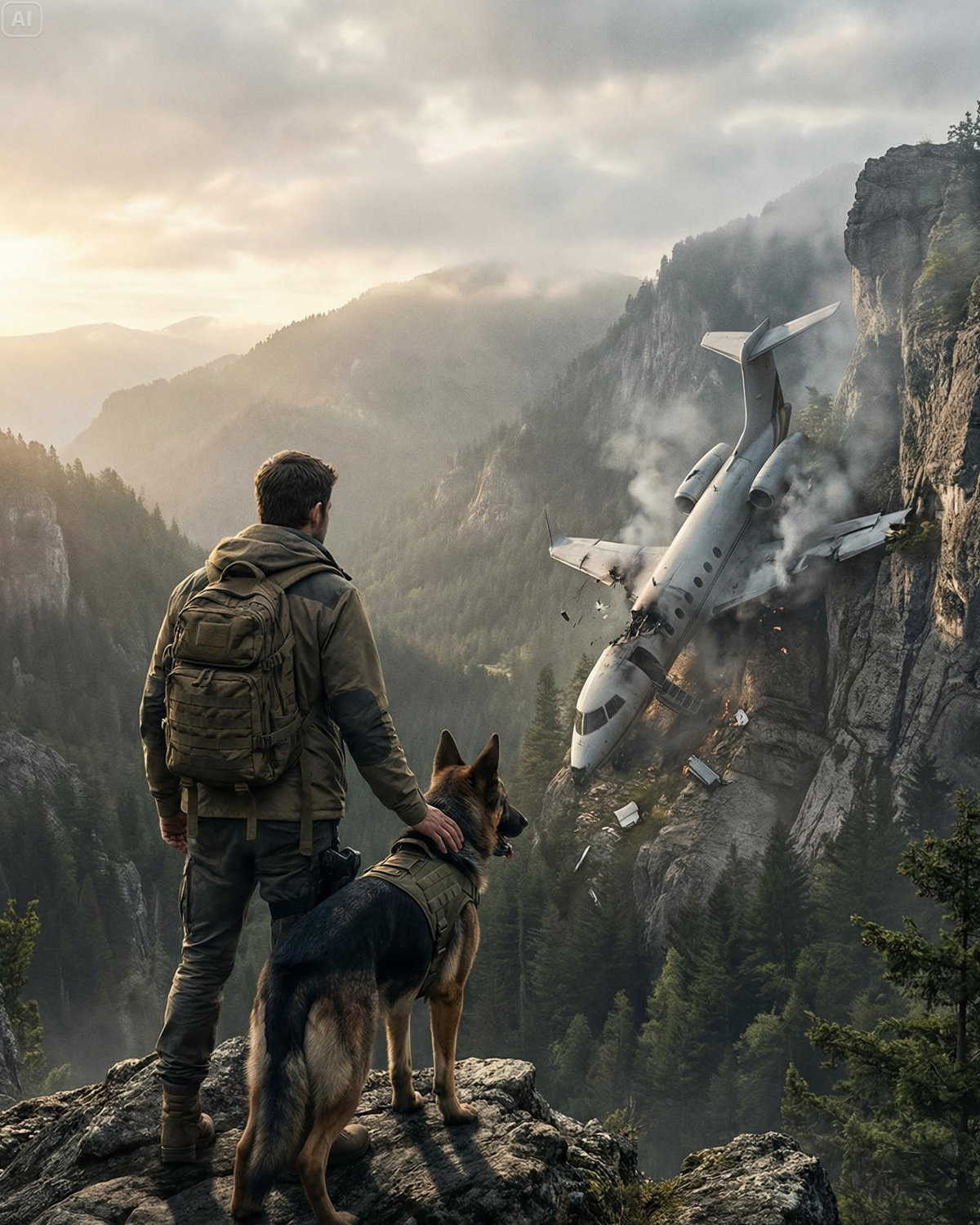 Veteran Navy SEAL Found a Crashed Jet in the Mountains — What His K9 Discovered Changed Everything