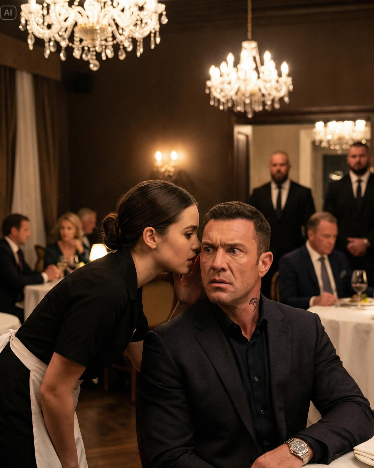 The Waitress Spoke His Real Name, and the Mafia Boss Went Silent