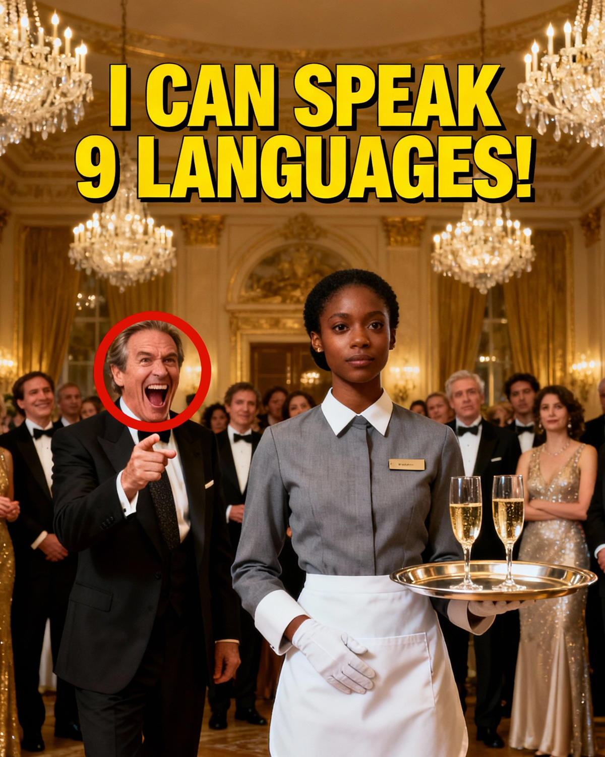 “I Speak 9 Languages,” the Proud Black Girl Said Calmly — The Millionaire Snorted, Then Watched His Power EVAPORATE in Seconds