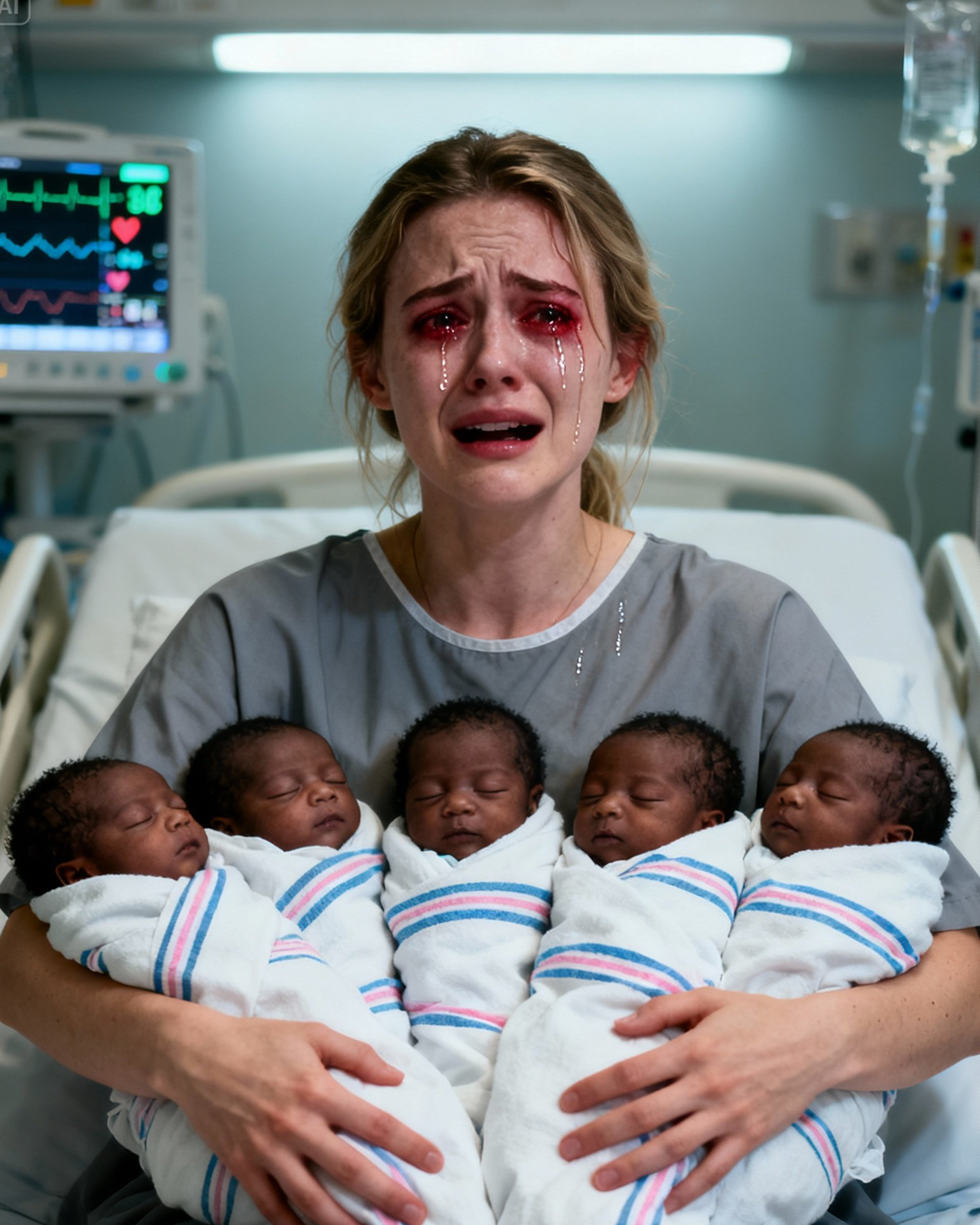 In 1995 he walked out, abandoning her with five Black children: 30 years later, the truth left everyone in shock!