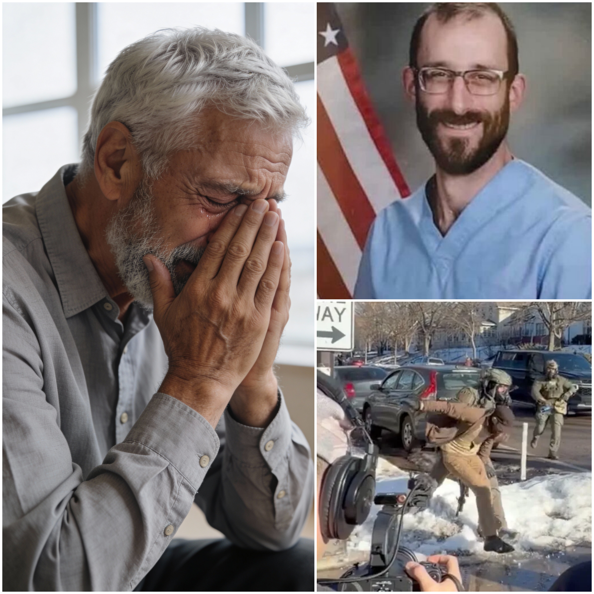 “WE COULDN’T STAY SILENT ANY LONGER.” — Alex Pretti’s Family Speaks as His Father’s Words Break the Room 😢🎙️