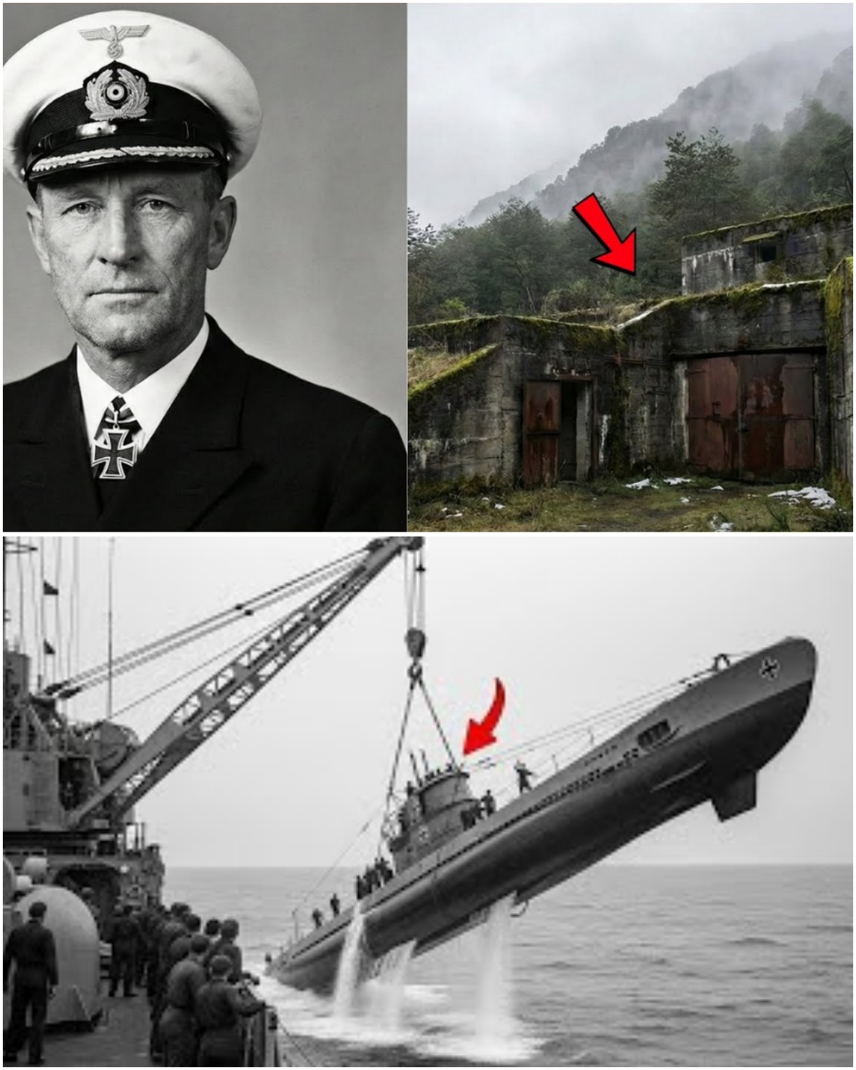 A submarine commander escaped from Berlin in 1945—80 years later, his secret compound in Argentina is revealed.