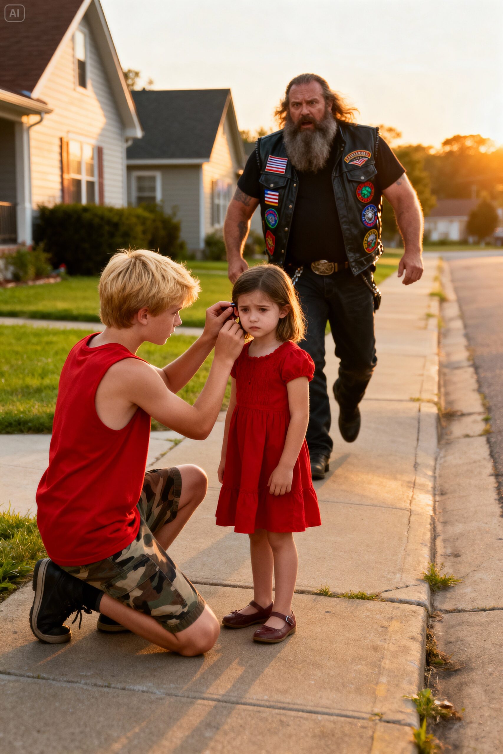 Bikerโs Daughter Was Born Deaf Until a Homeless Boy Pulled Out Somethingc Unbelievable