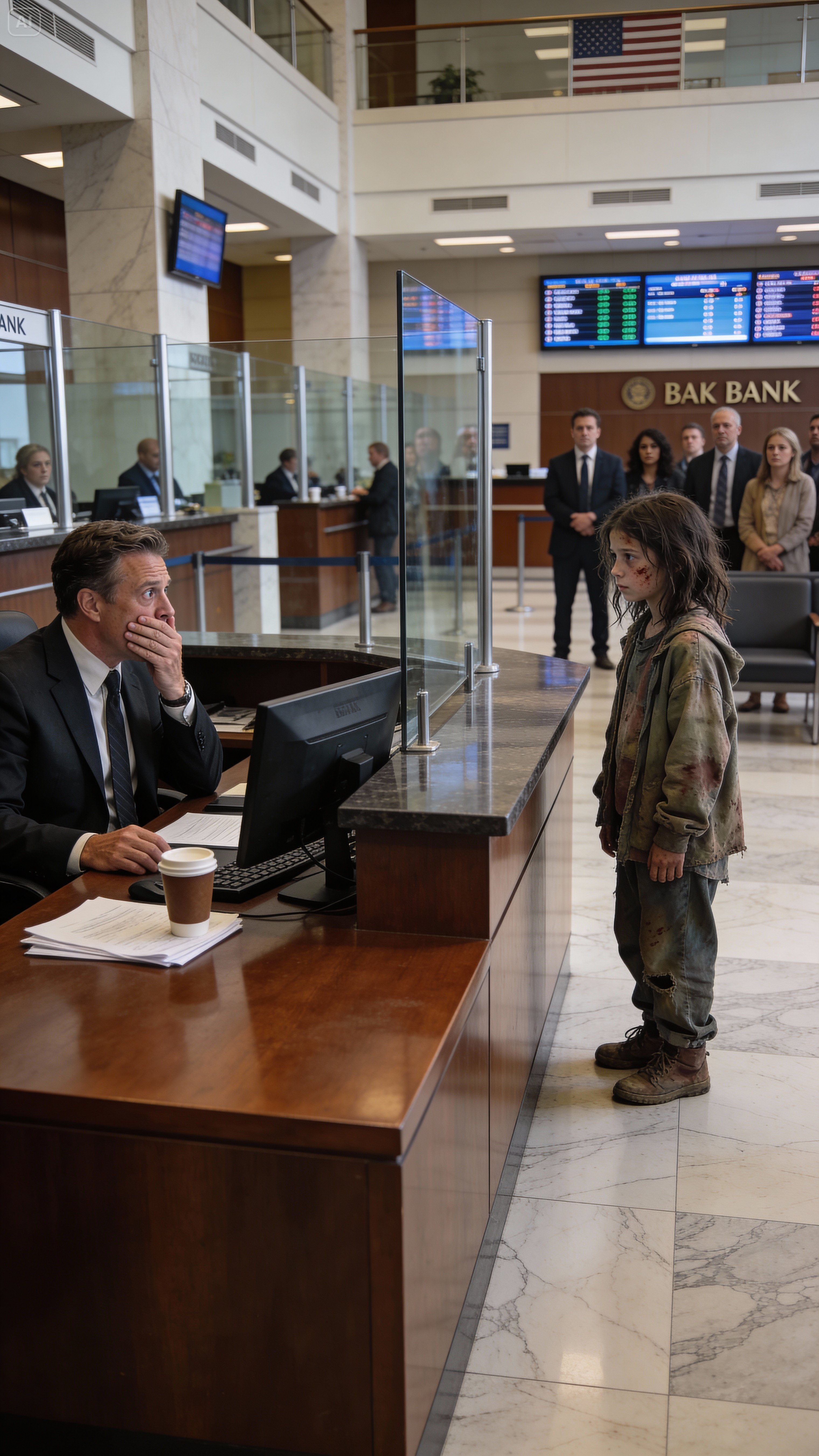 I Just Want to See My Balance,” She Said — The Millionaire Laughed… Until He Saw the Screen…