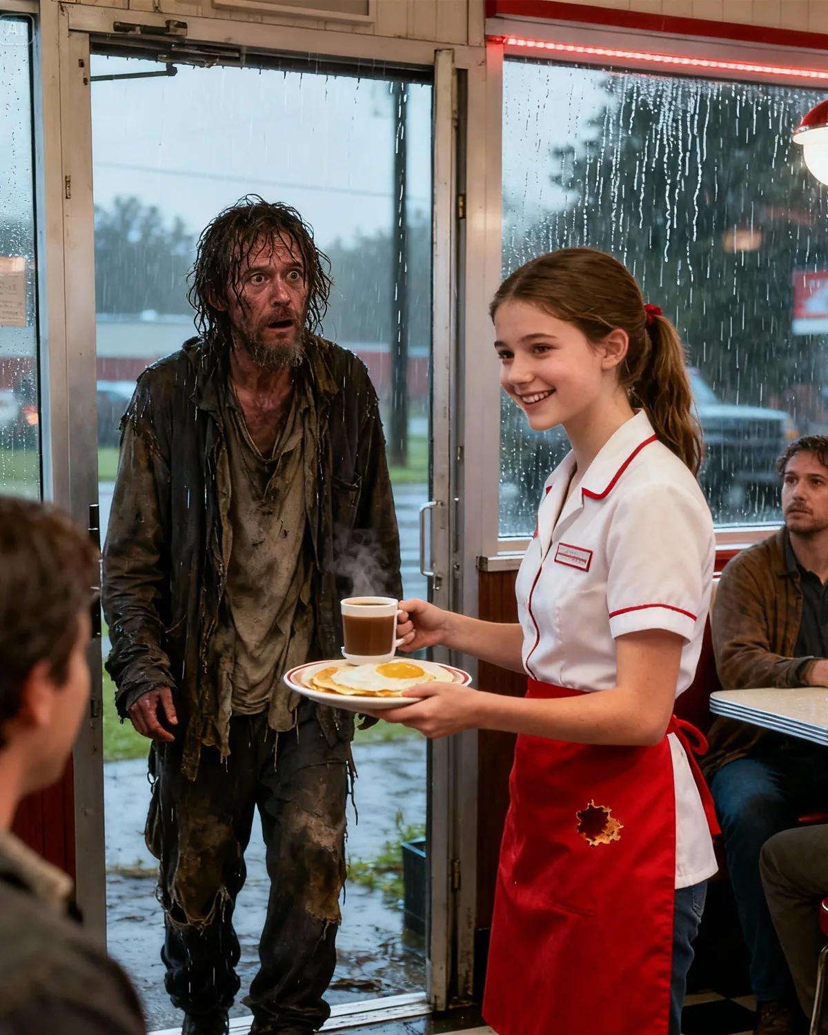 Billionaire CEO Pretends to Be Homeless—What This Teen Waitress Does Next Will Shock You!.