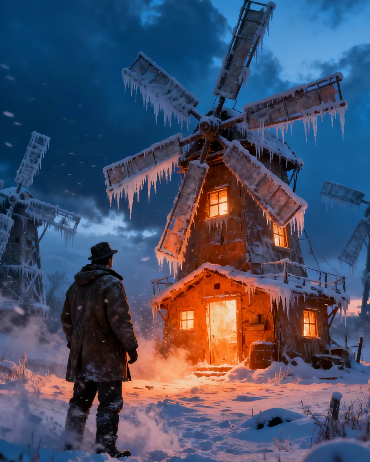 They Laughed at His “Hot” Windmill House — Right Up Until Winter Shut Them All Down