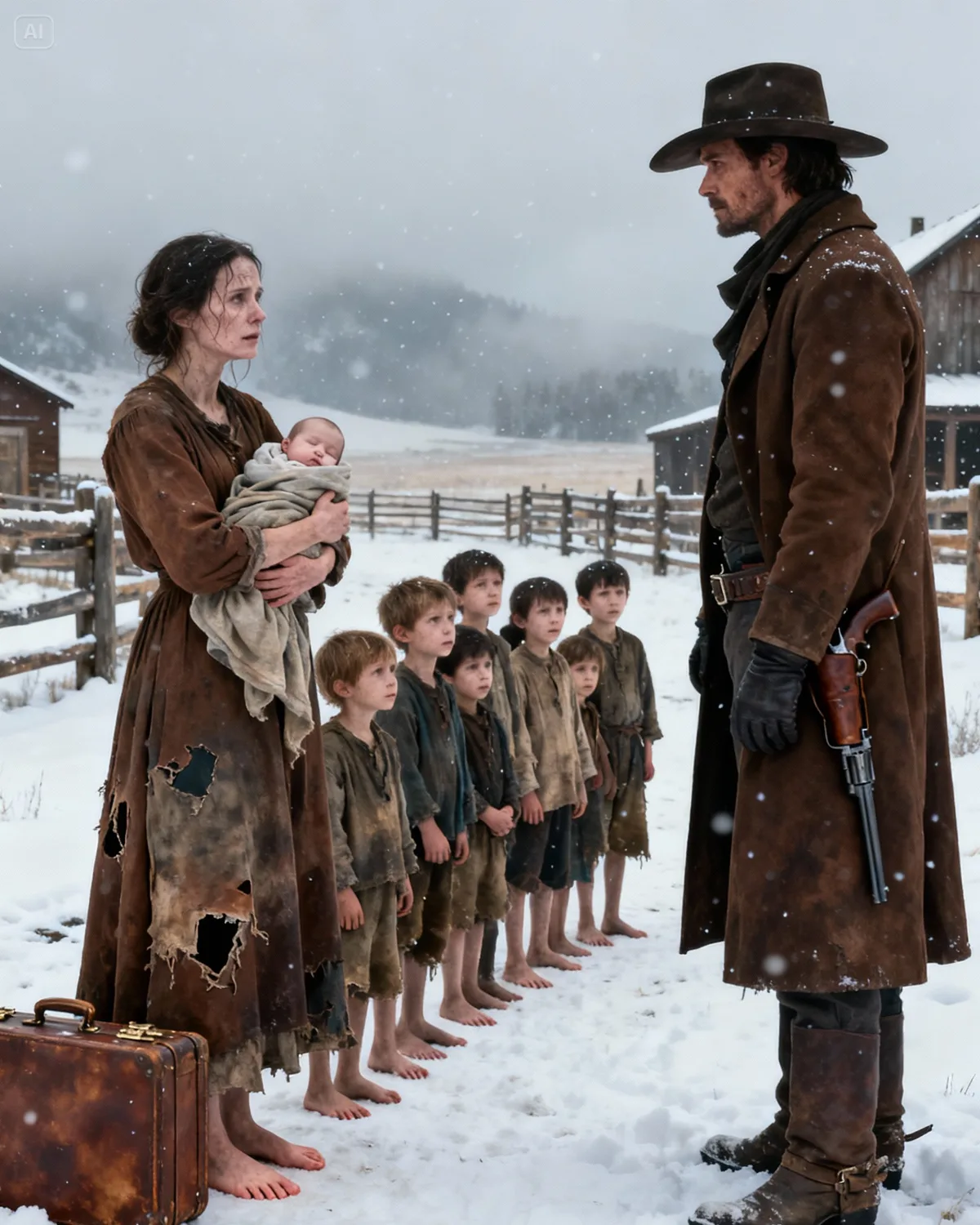 She Married a TOTAL STRANGER to Save Her STARVING Children — Then a SHOCKING Secret About His Hidden Empire Exploded Her World