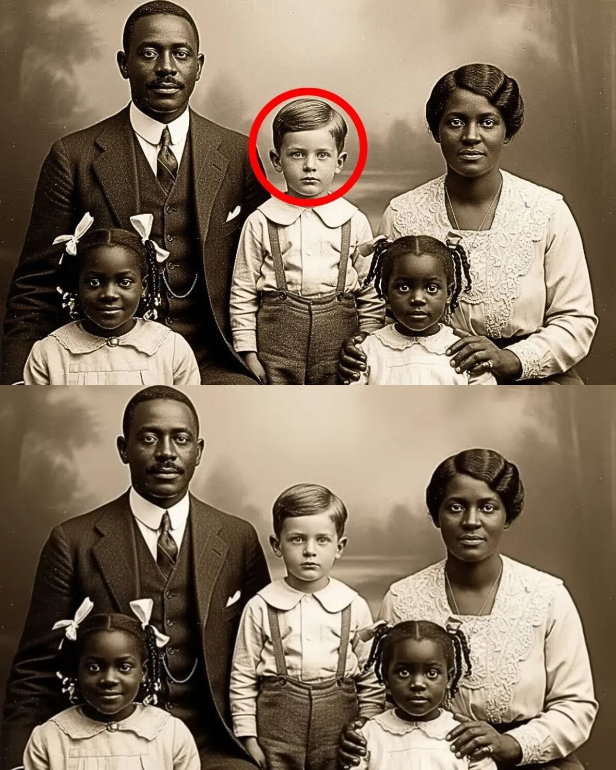 This 1920 portrait holds a mystery that no one has ever been able to unravel — until now