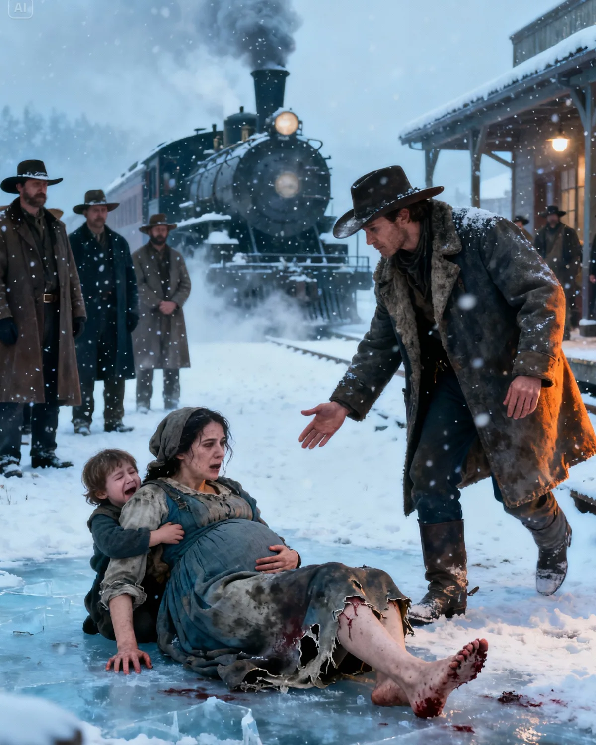 They Called Her a Liar, a Whore, a Mistake — Until a Scarred Cowboy Faced the Town and Said, “She’s My Wife,” and Everything the West Thought It Knew About Shame, Redemption, and Love Burned to the Ground