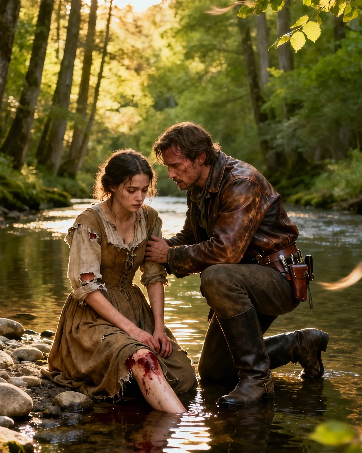 “Just Kill Me Fast.” She Said—The Lonely Soldier Lifted Her Skirt… And Saw What They’d Branded Into…