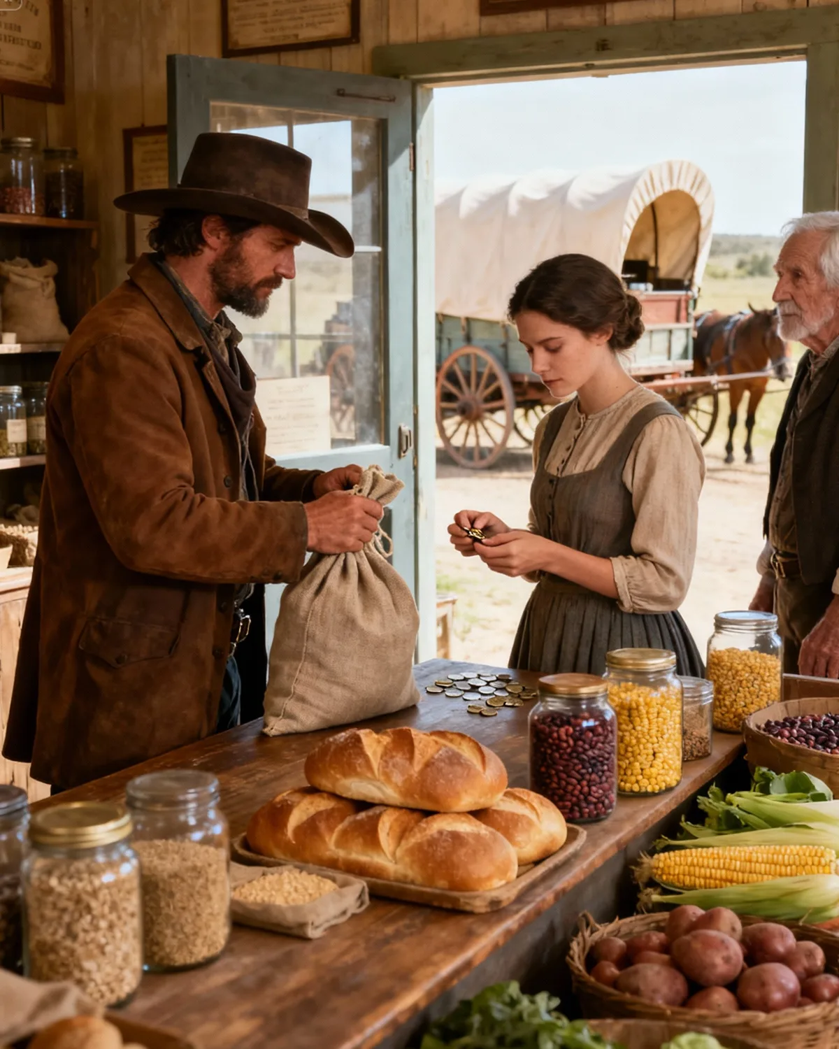 He Watched Her Count Pennies for Bread — What the Cowboy Did Next Changed Two Lives, a Town, and Everything That Followed