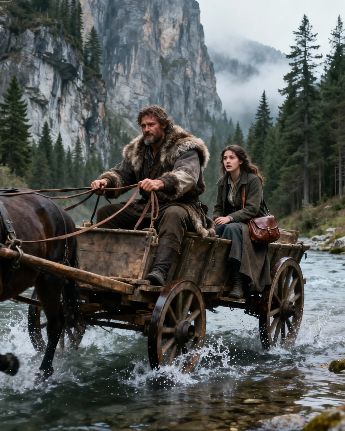 She Agreed to Marry a Broke Mountain Drifter — What He Revealed Beyond the Pass Changed Her Life Forever