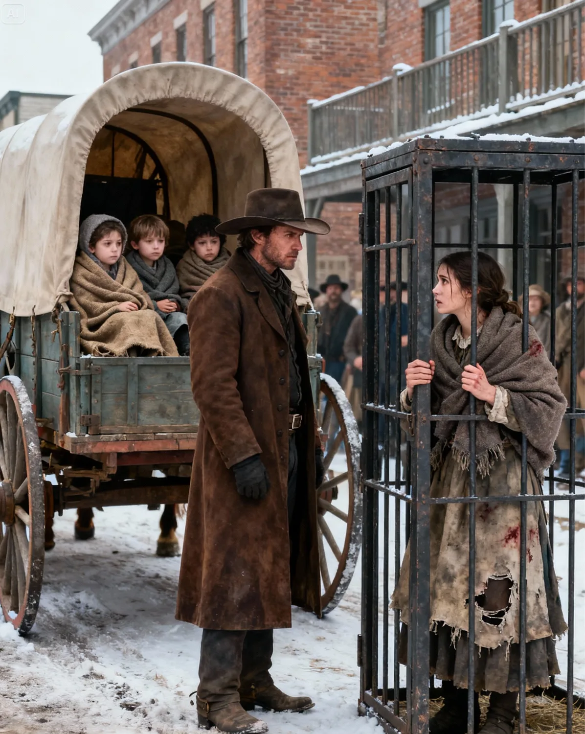 “They Left Her to Freeze”—The Widowed Cowboy’s Voice Dropped as He Growled, “Open It. Now.” And What He Found Inside the Barn Changed Everything