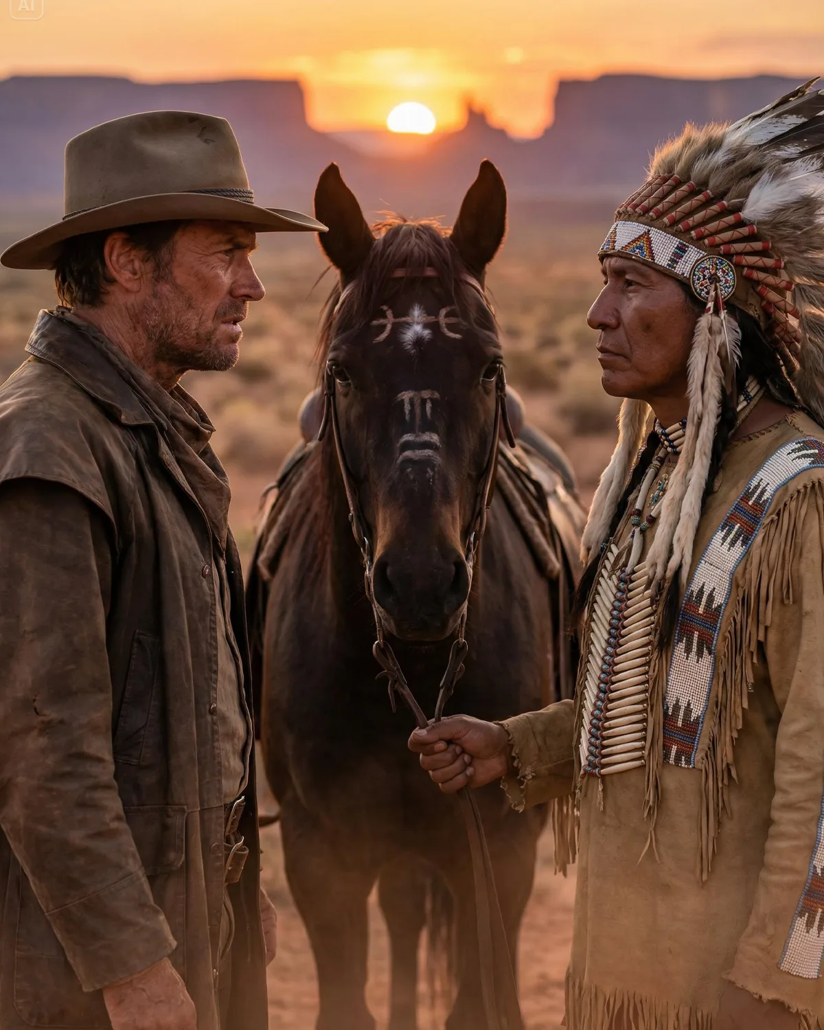 He Could’ve Kept the Horse or Sold It — Instead, He Rode It Back Into Apache Land, and That Choice Came Back to Him at Sunset