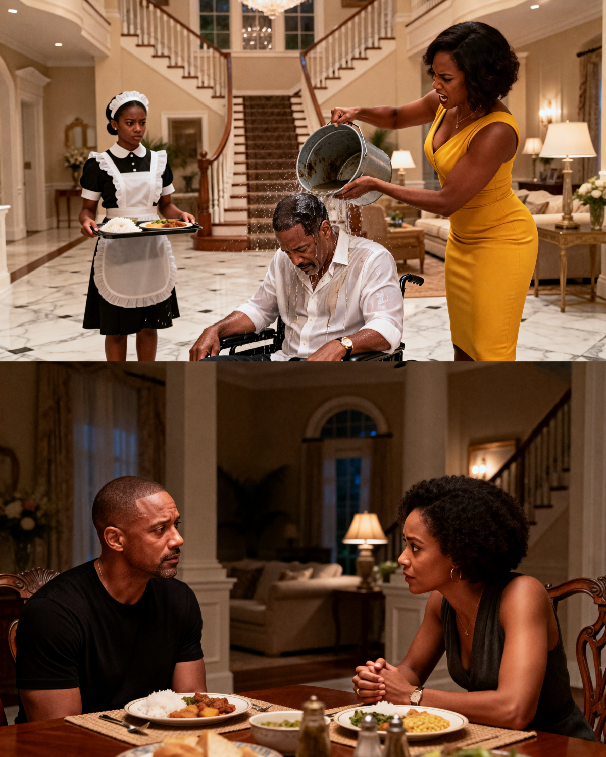 Wicked Wife Humiliated Her Crippled Husband Before the Maid — Then Karma Hit Hard