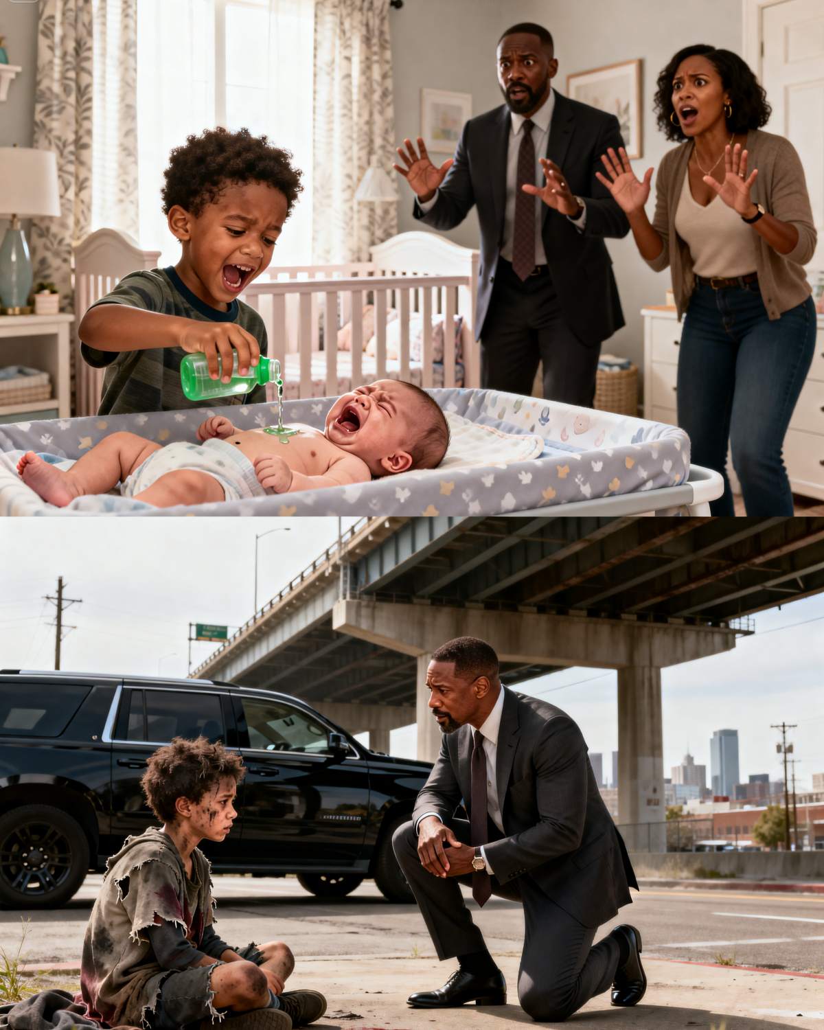 14 Doctors Can’t Save The Billionaire’s Baby- Until The Homeless Boy Did The Unthinkable