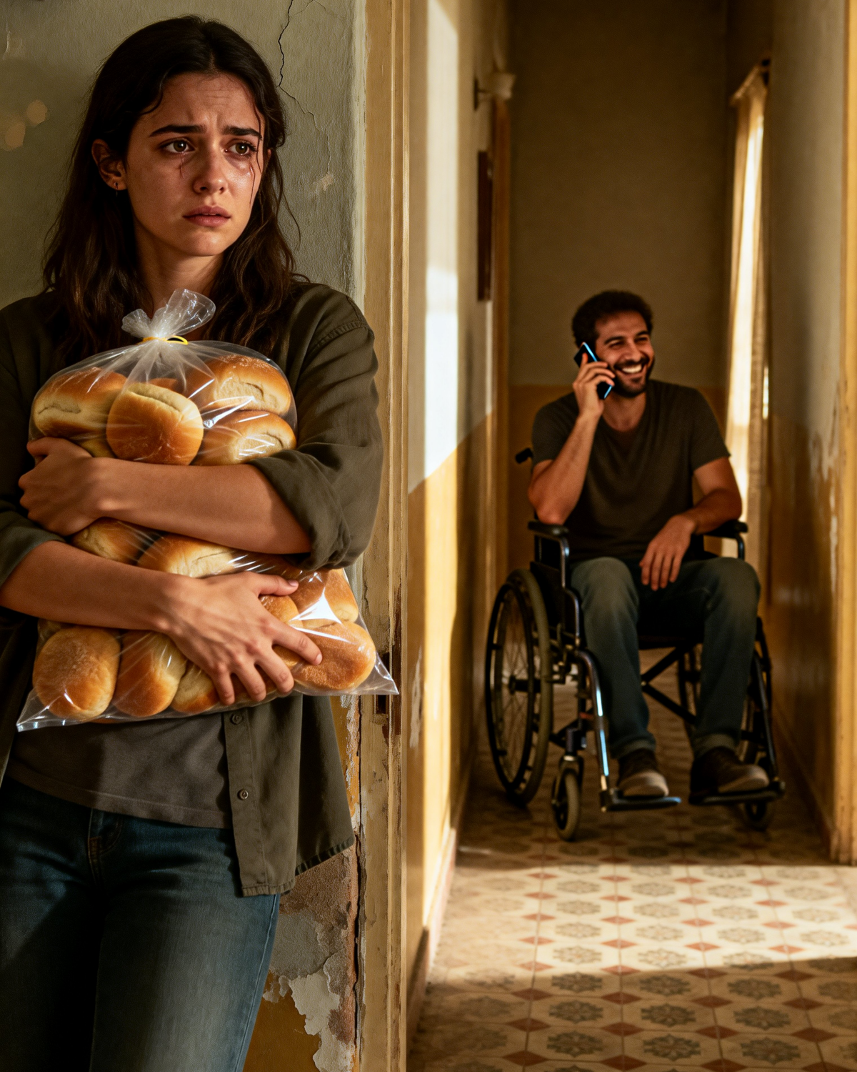 “AFTER 5 YEARS OF WIPING HIM AND BEING HIS 24/7 NURSE, I HEARD MY PARALYZED HUSBAND LAUGHING WITH A STRANGER, SAYING: ‘SHE’S FREE HELP, A USEFUL IDIOT!’ AT THAT MOMENT, THE SUBMISSIVE WOMAN DIED—AND A SILENT AVENGER WAS BORN WHO WOULD LEAVE HIM WITH NOTHING…”