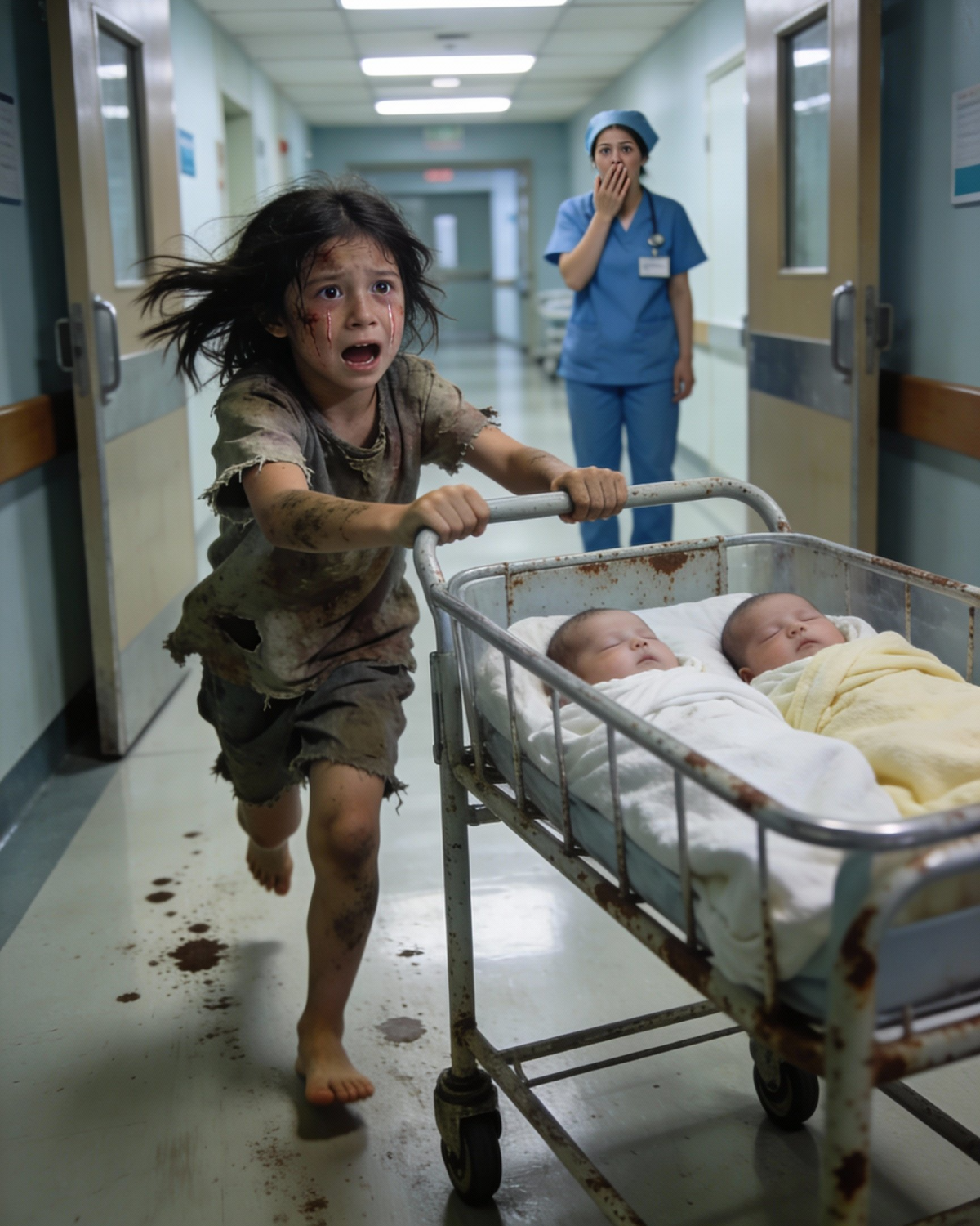 “MY MOMMY HAS BEEN SLEEPING FOR THREE DAYS.”