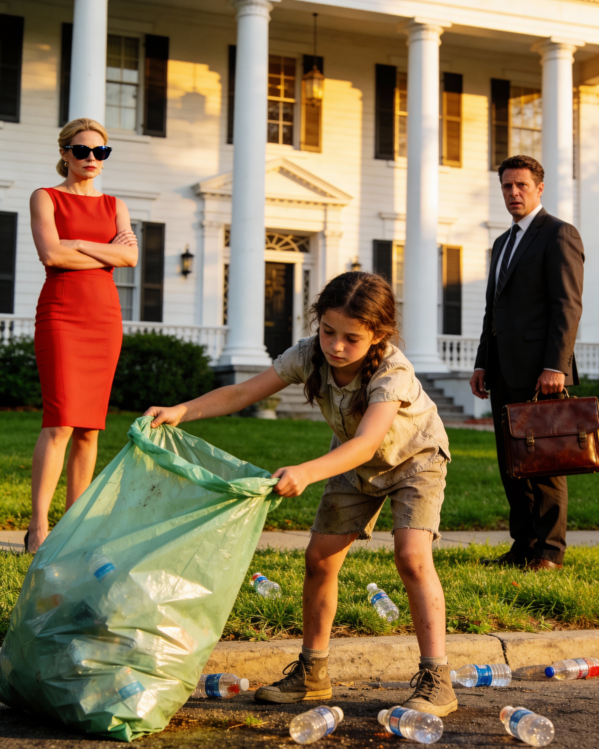 A millionaire came home after a three-month mission to see his daughter… and he broke down when he saw what was happening in his own backyard.