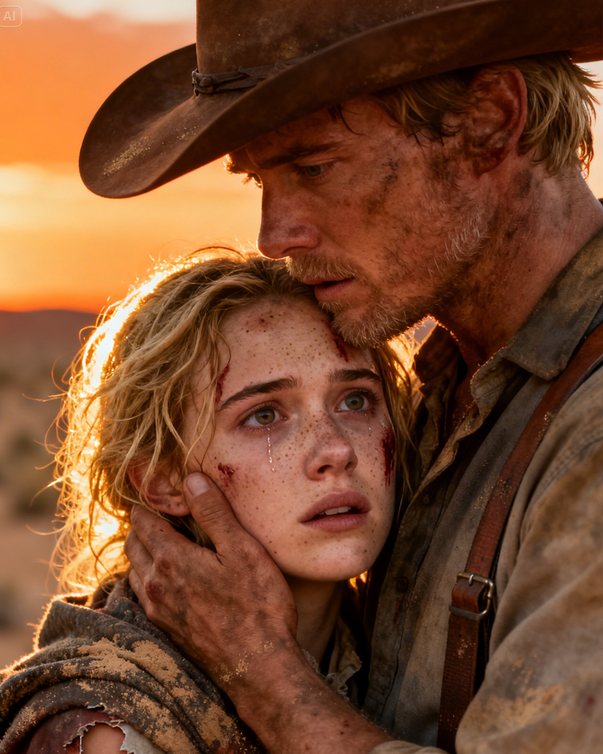 “I’m Filthy, Don’t Touch Me,” She Sobbed, The Cowboy Brushed Her Hair, And Saw True Beauty