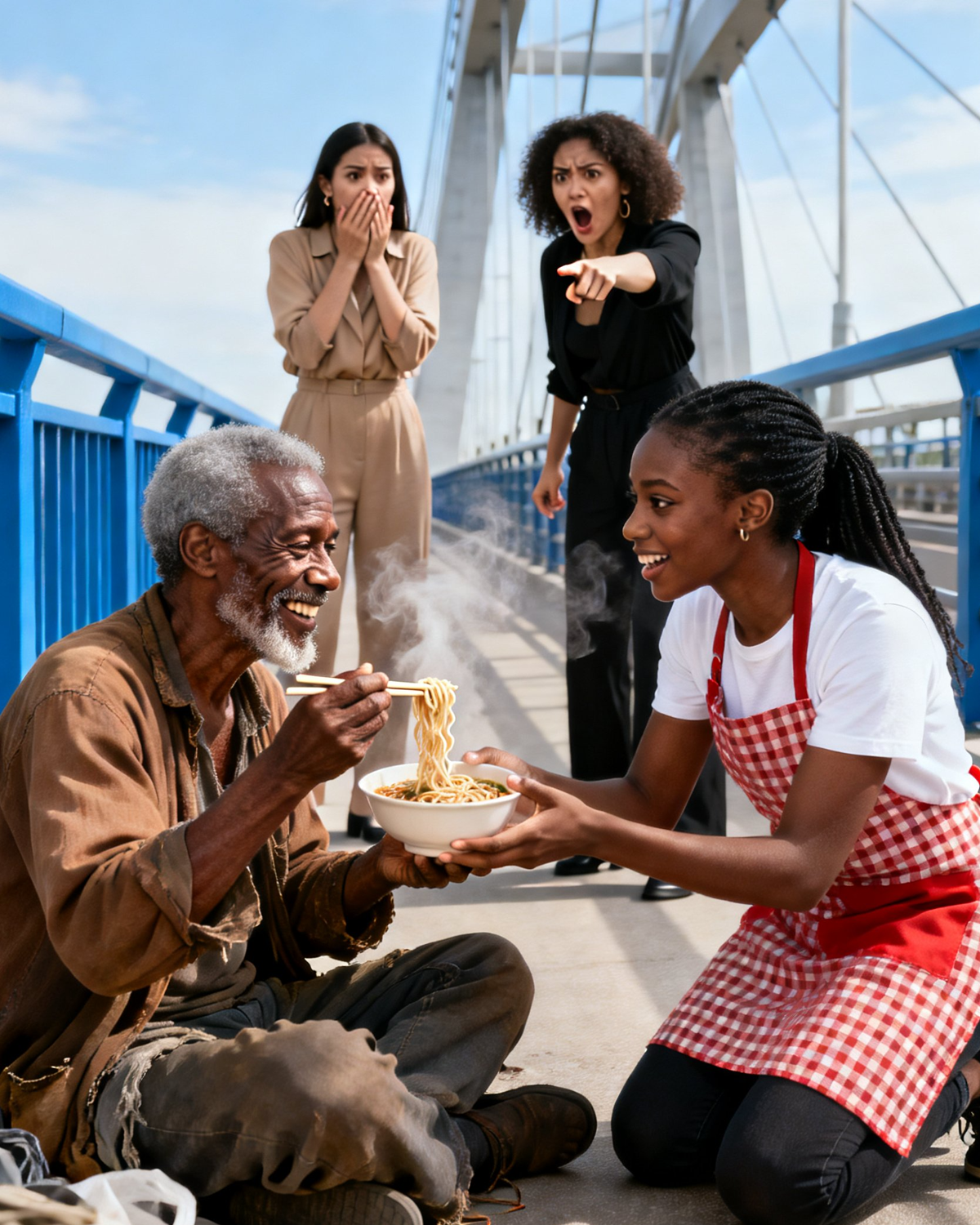 Old man pretends to be a poor beggar to find love for his son who has refused to get married