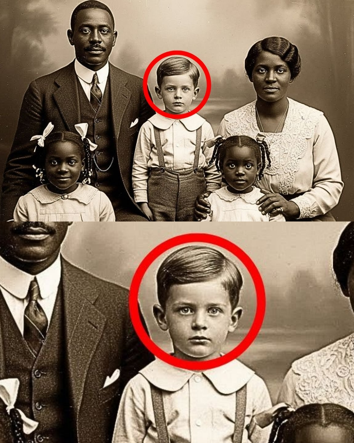 This 1920 portrait holds a mystery that no one has ever been able to unravel — until now